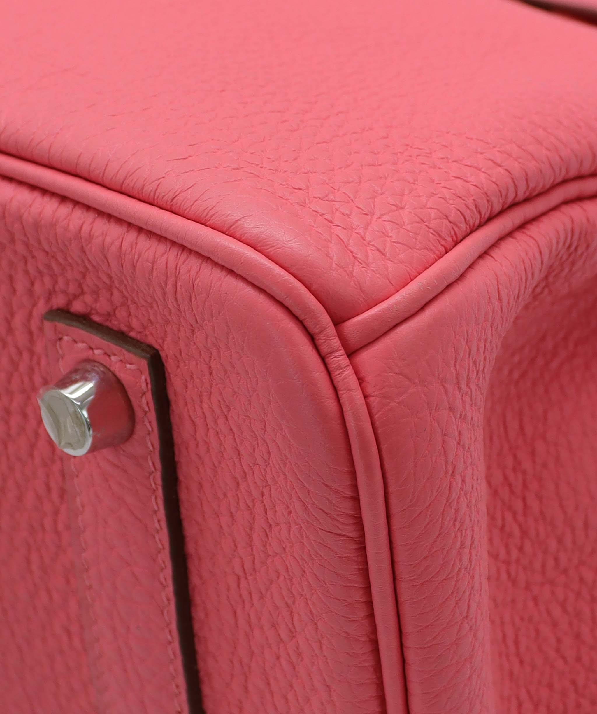 Hermès Hermes Birkin 35 Rose Lipstick Togo PHW AGC3534