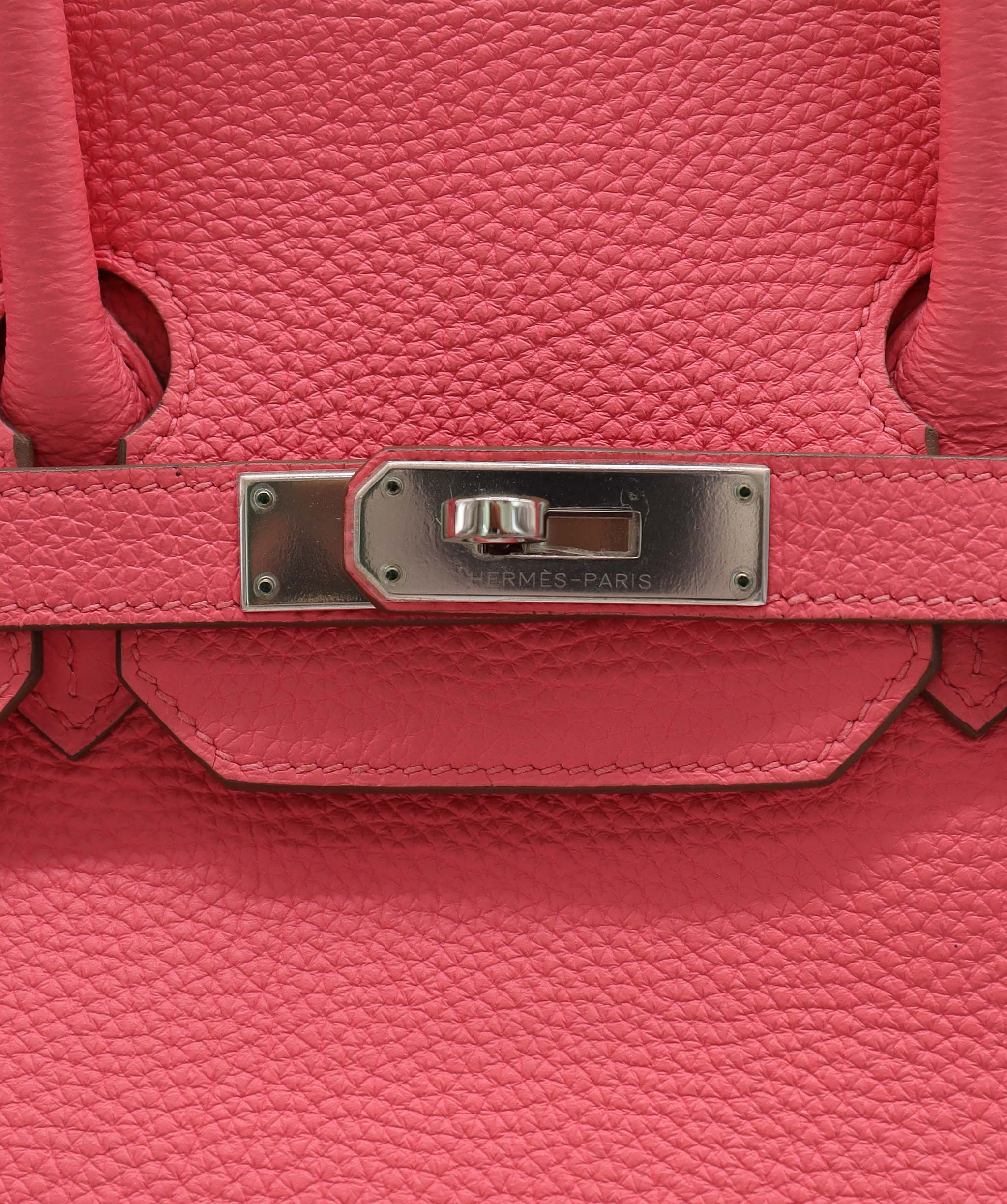 Hermès Hermes Birkin 35 Rose Lipstick Togo PHW AGC3534