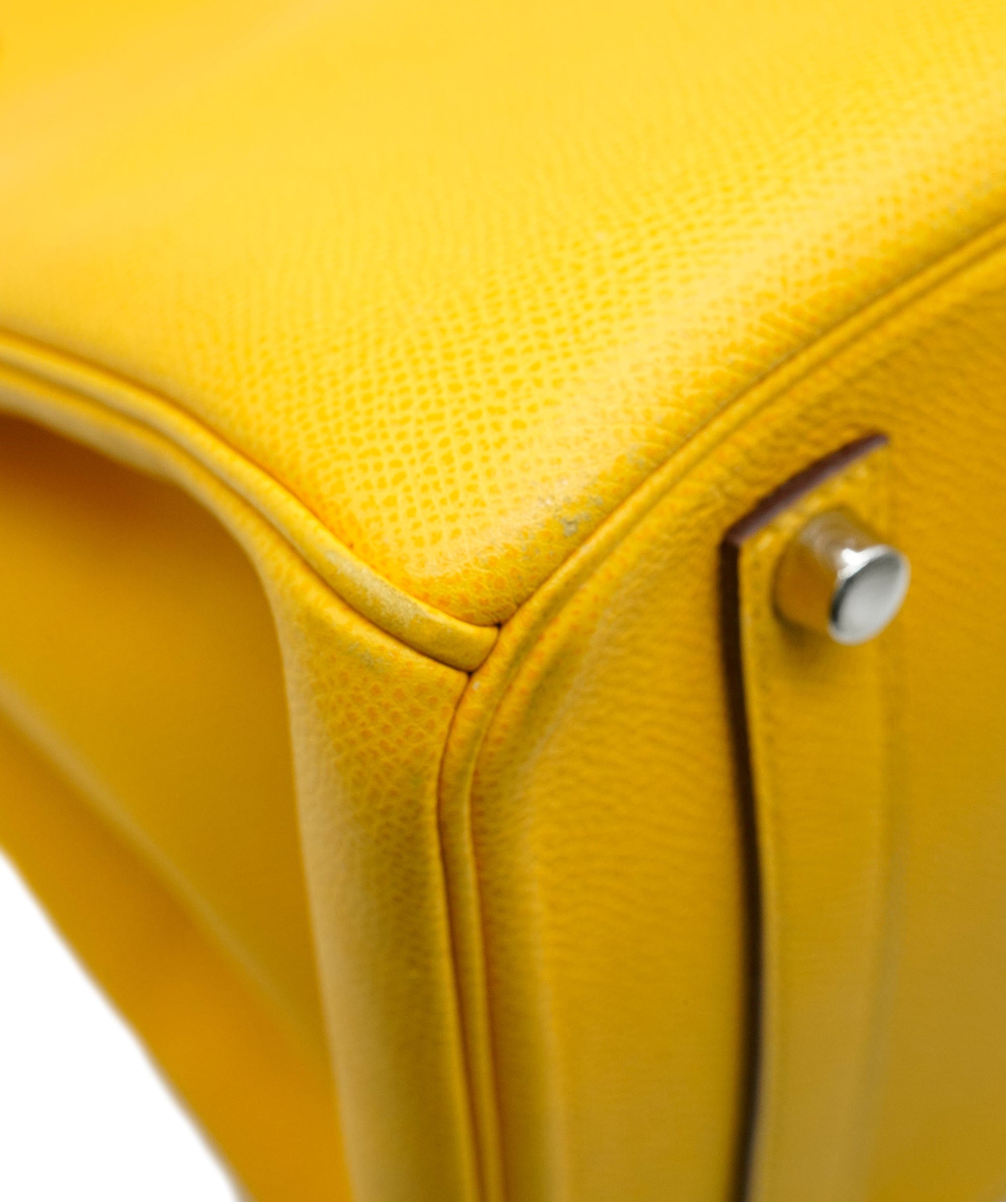 Hermès Hermes Birkin 35 Vaux Epsom Jaune  ASC5087