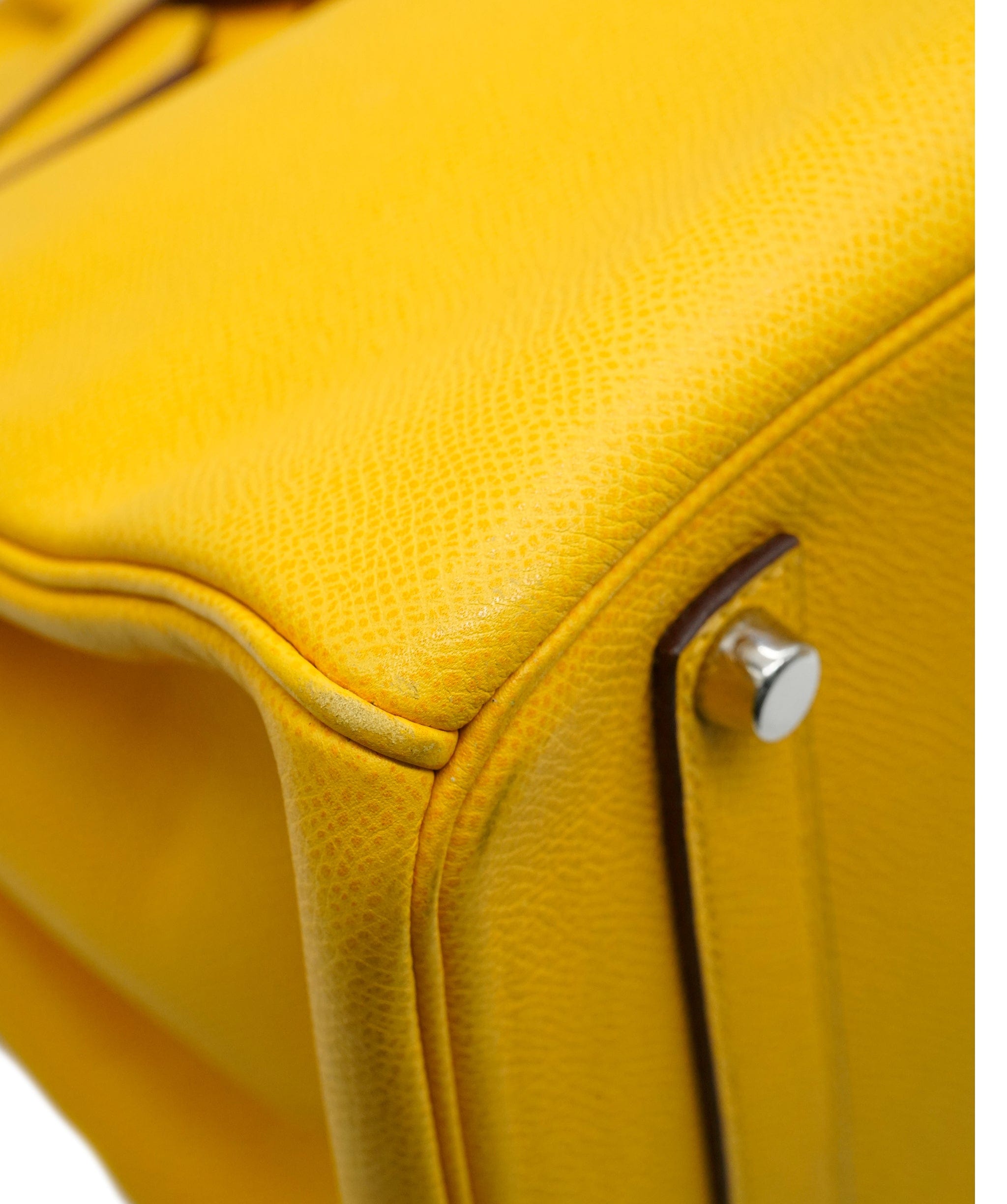 Hermès Hermes Birkin 35 Vaux Epsom Jaune  ASC5087