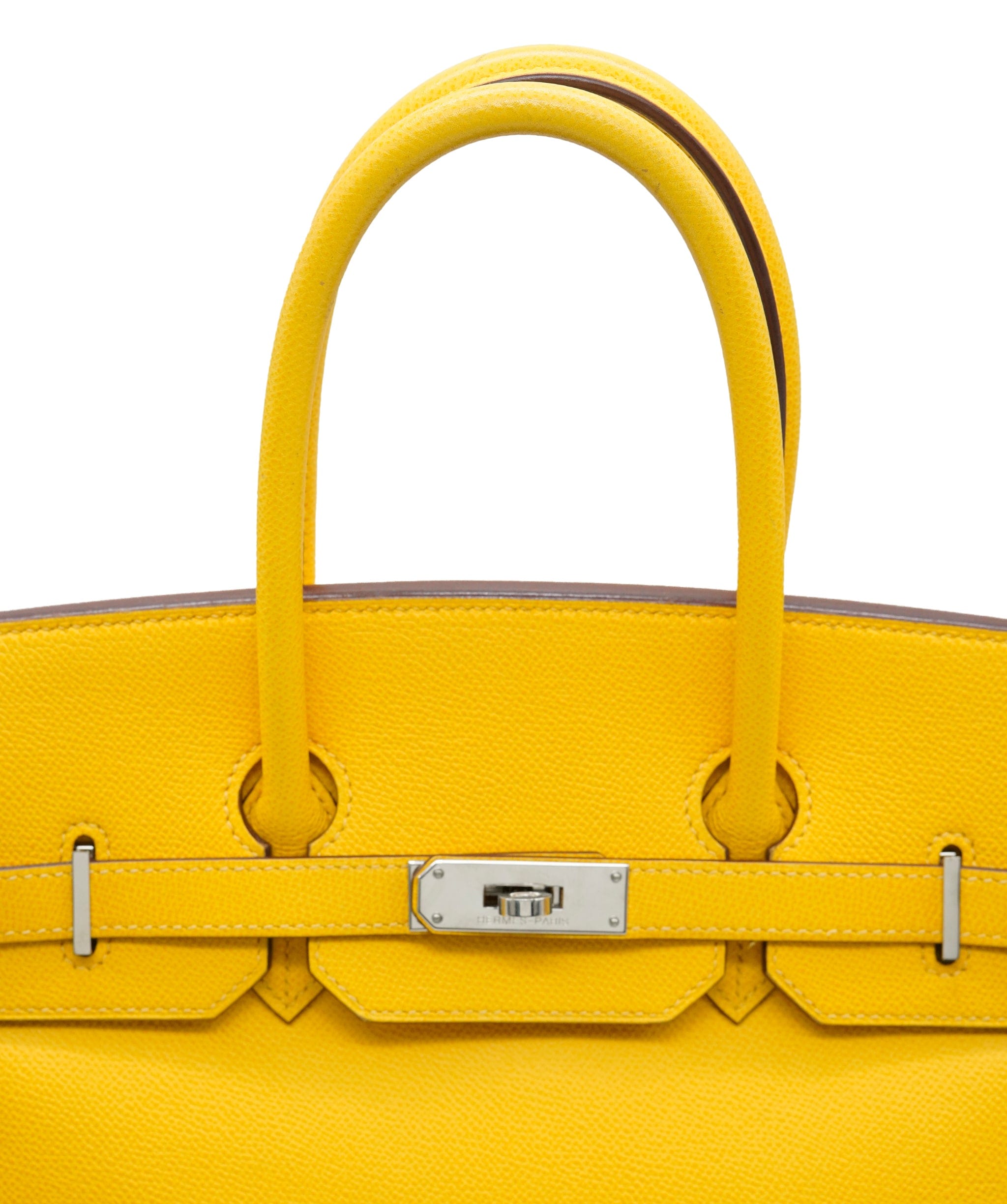 Hermès Hermes Birkin 35 Vaux Epsom Jaune  ASC5087