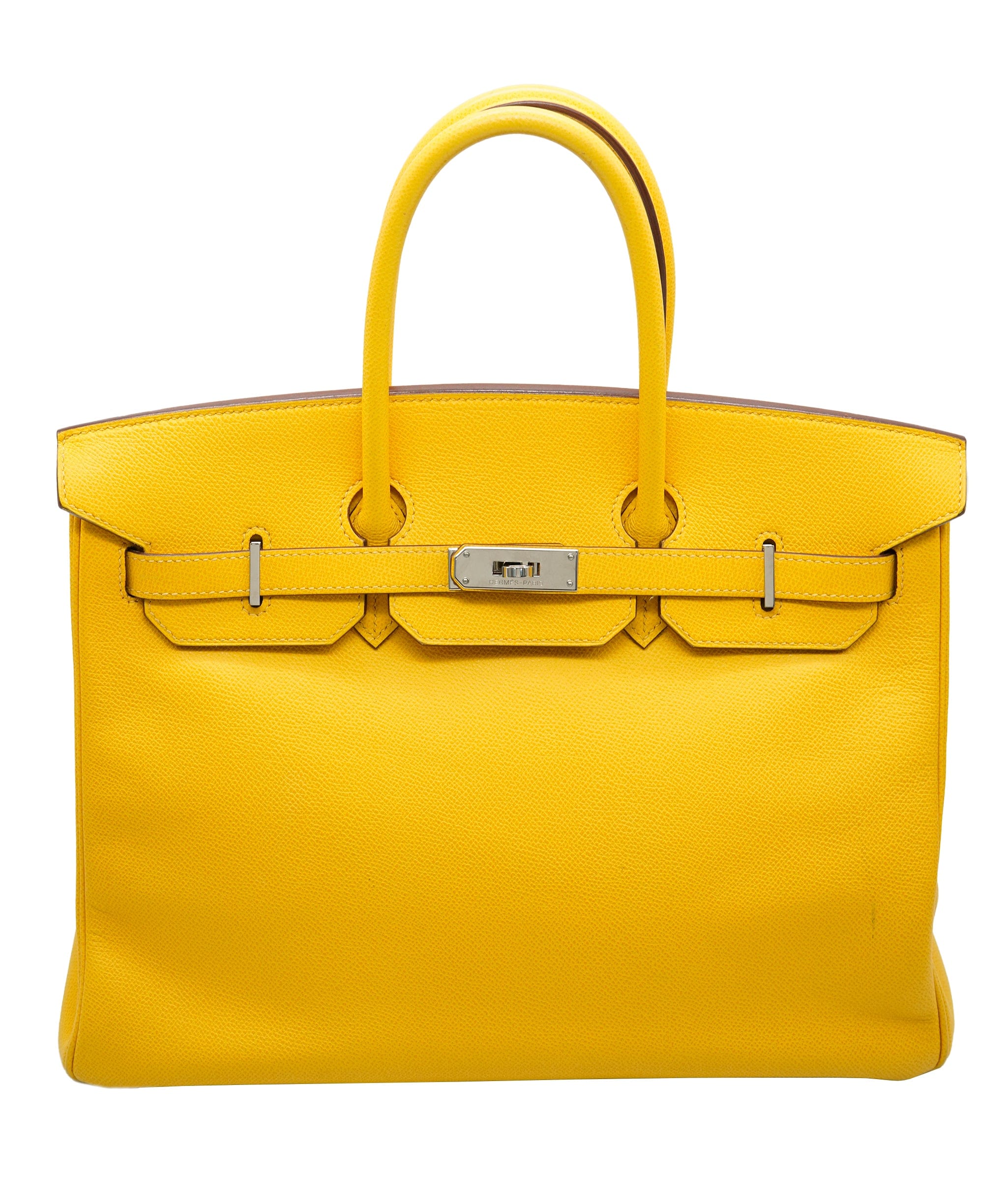 Hermès Hermes Birkin 35 Vaux Epsom Jaune  ASC5087