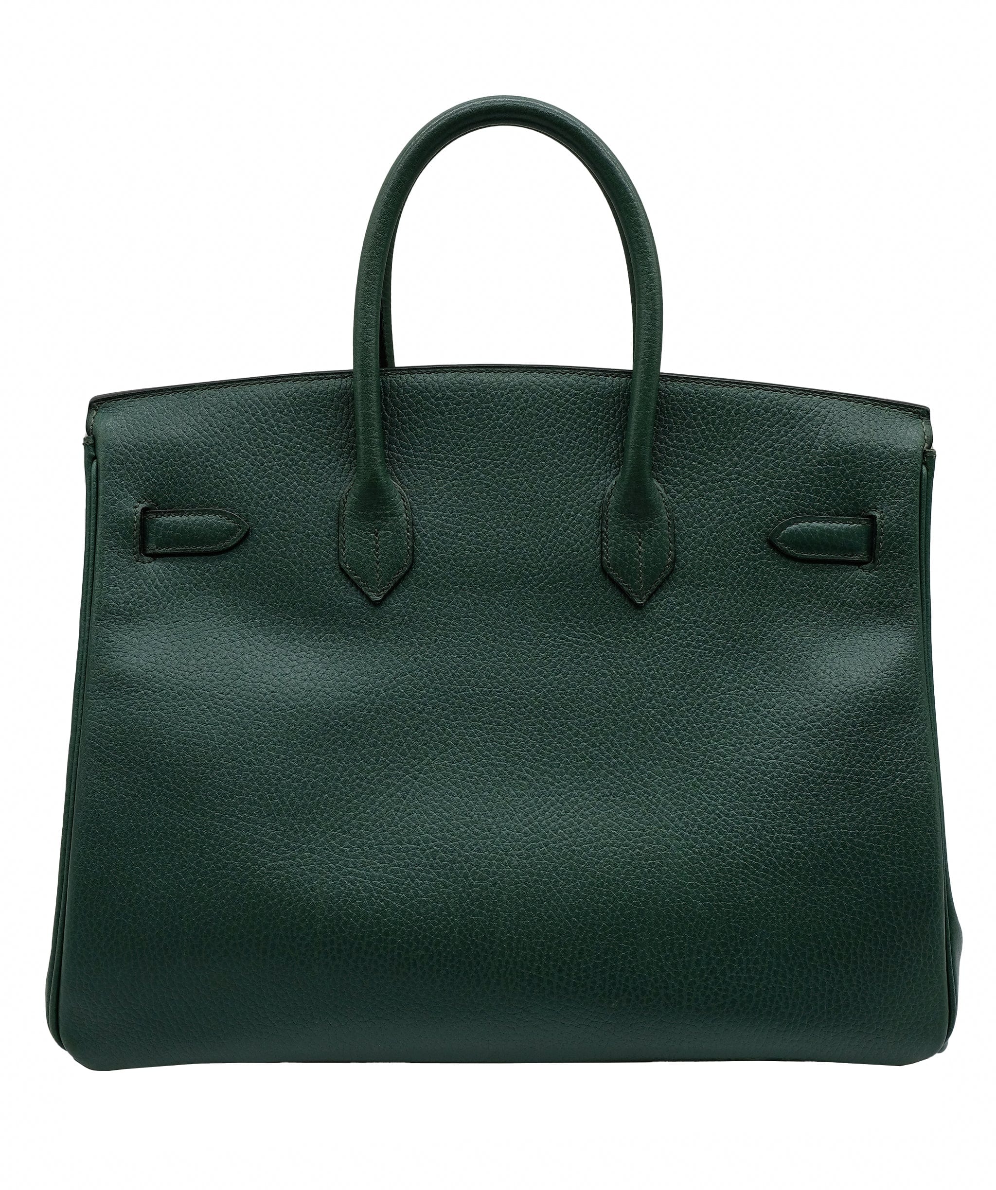 Hermès HERMES BIRKIN 35 VERT ANGLAIS ARDENNES HAND BAG □A DXBS0127