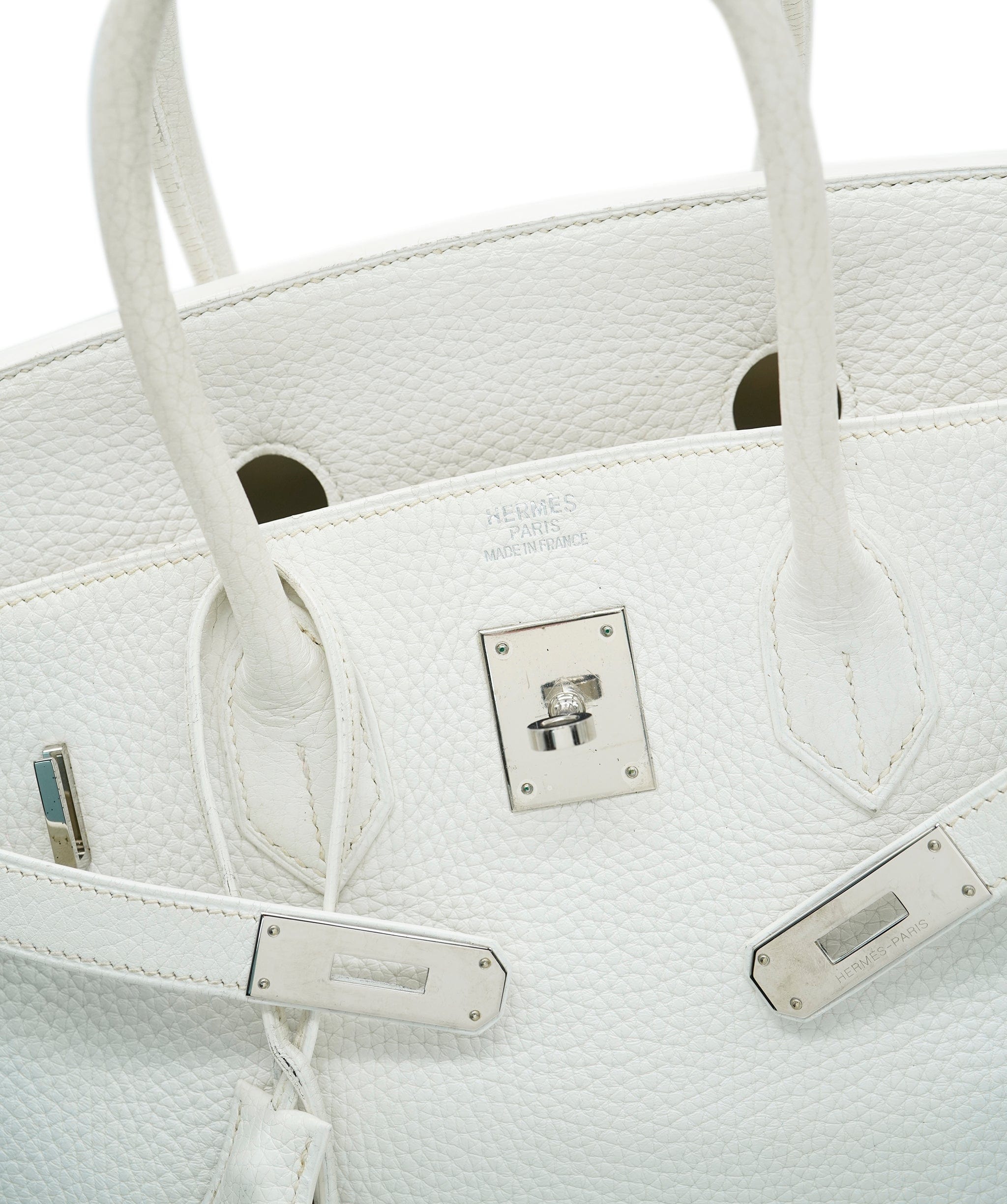 Hermes Hermes Birkin 35 White with PHW - AJC0245