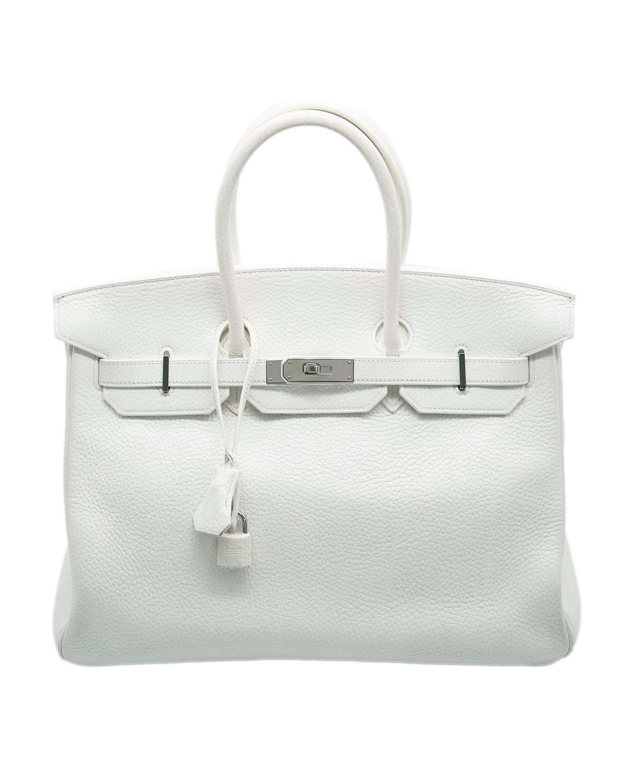 Hermes Hermes Birkin 35 White with PHW - AJC0245