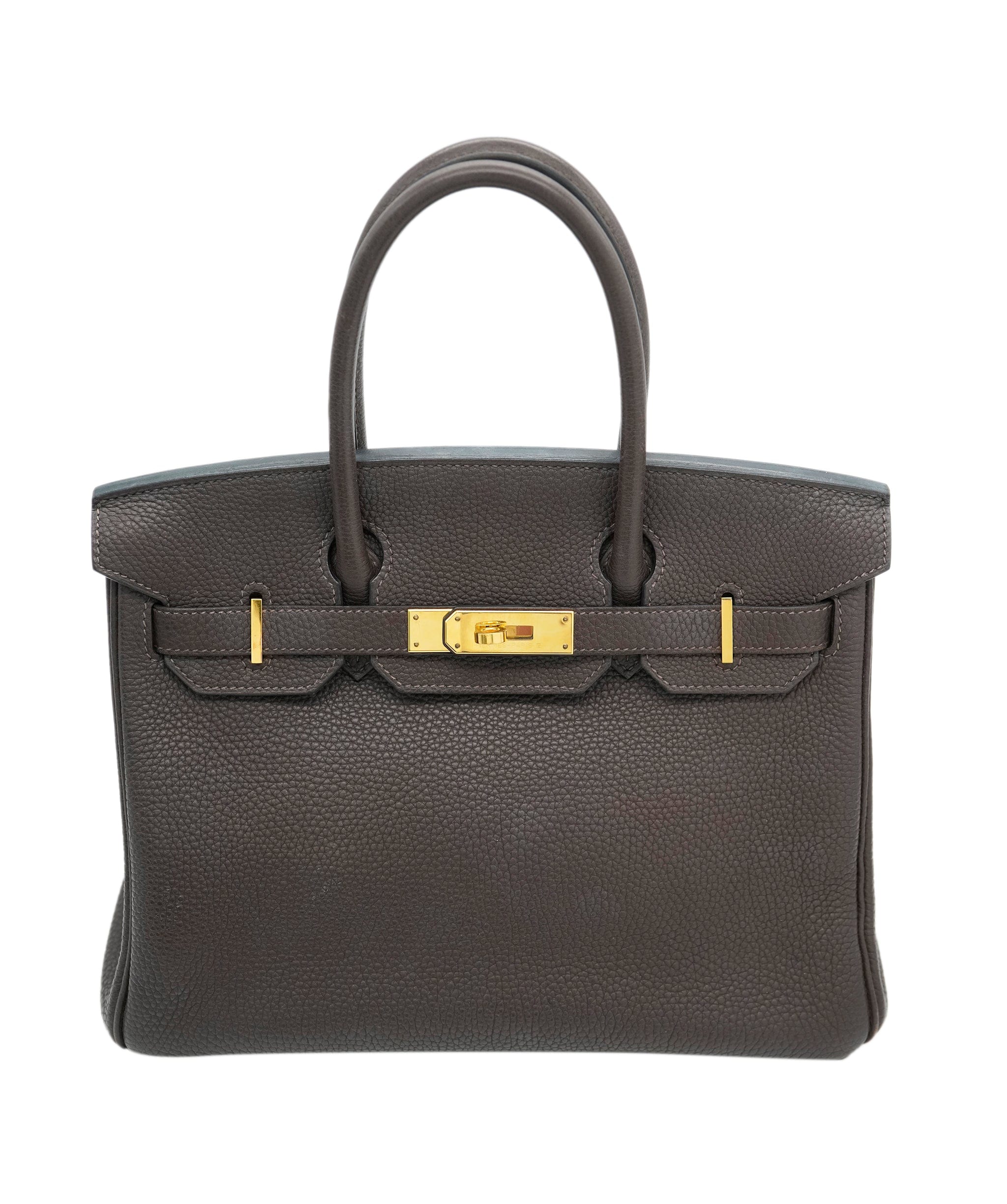 Hermès HERMÈS BIRKIN Ebene Togo GHW 2019 ALL0837