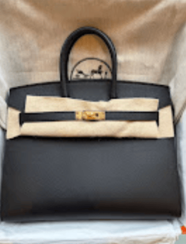 Hermes Hermes birkin25 black ghw u epsom ALTC0741