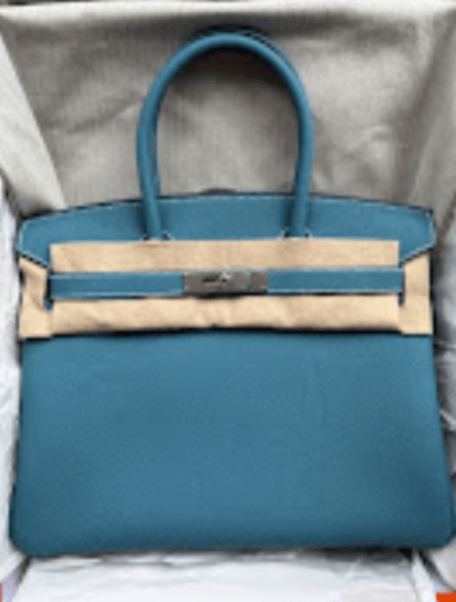 Hermes Hermes Birkin30 blue jean phw g togo ALTC0744