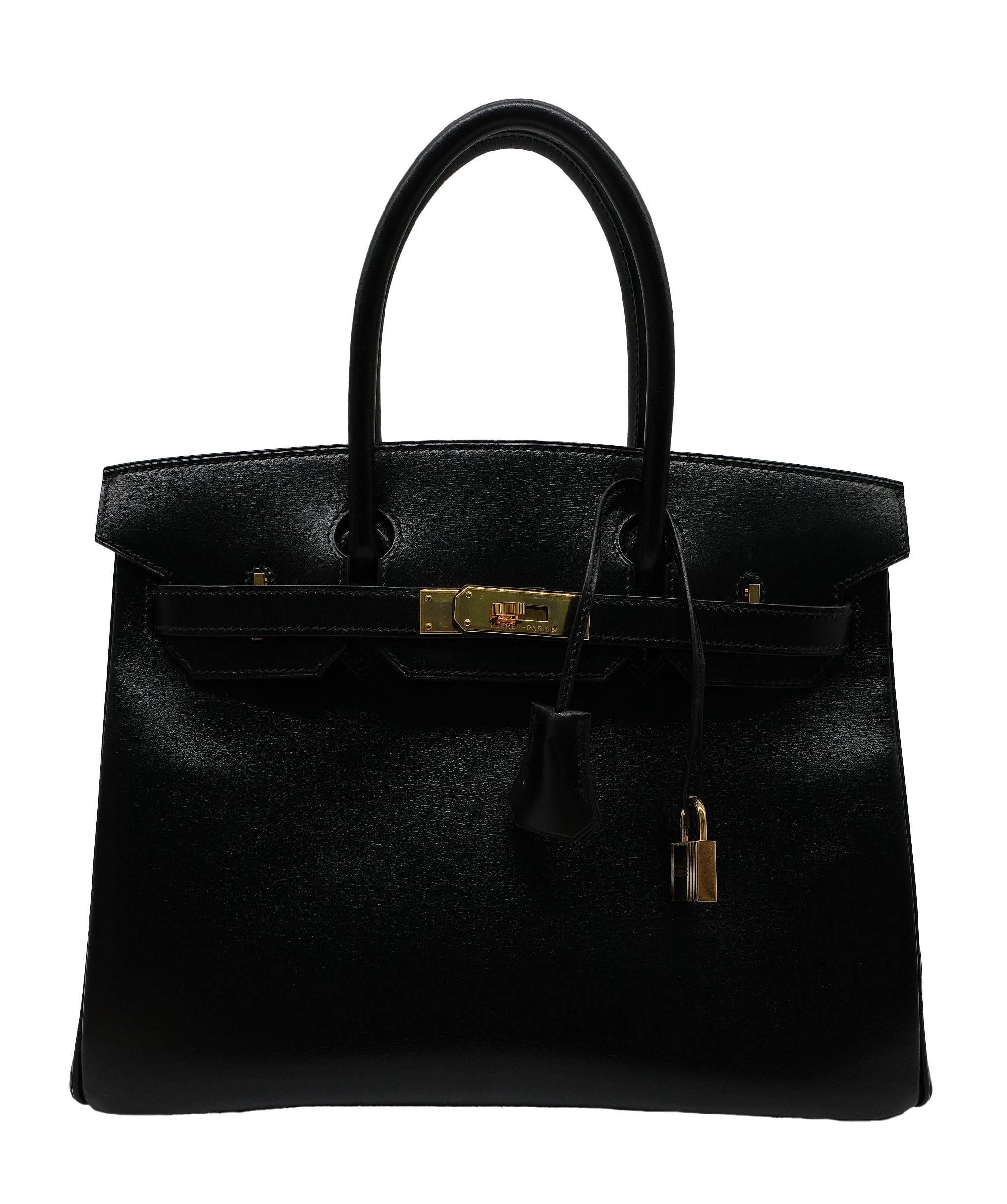 Hermès HERMES BIRKIN30 Boxcalf black □G ASL10309