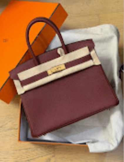 Hermes Hermes Birkin30 rouge h ghw k togo ALTC0745