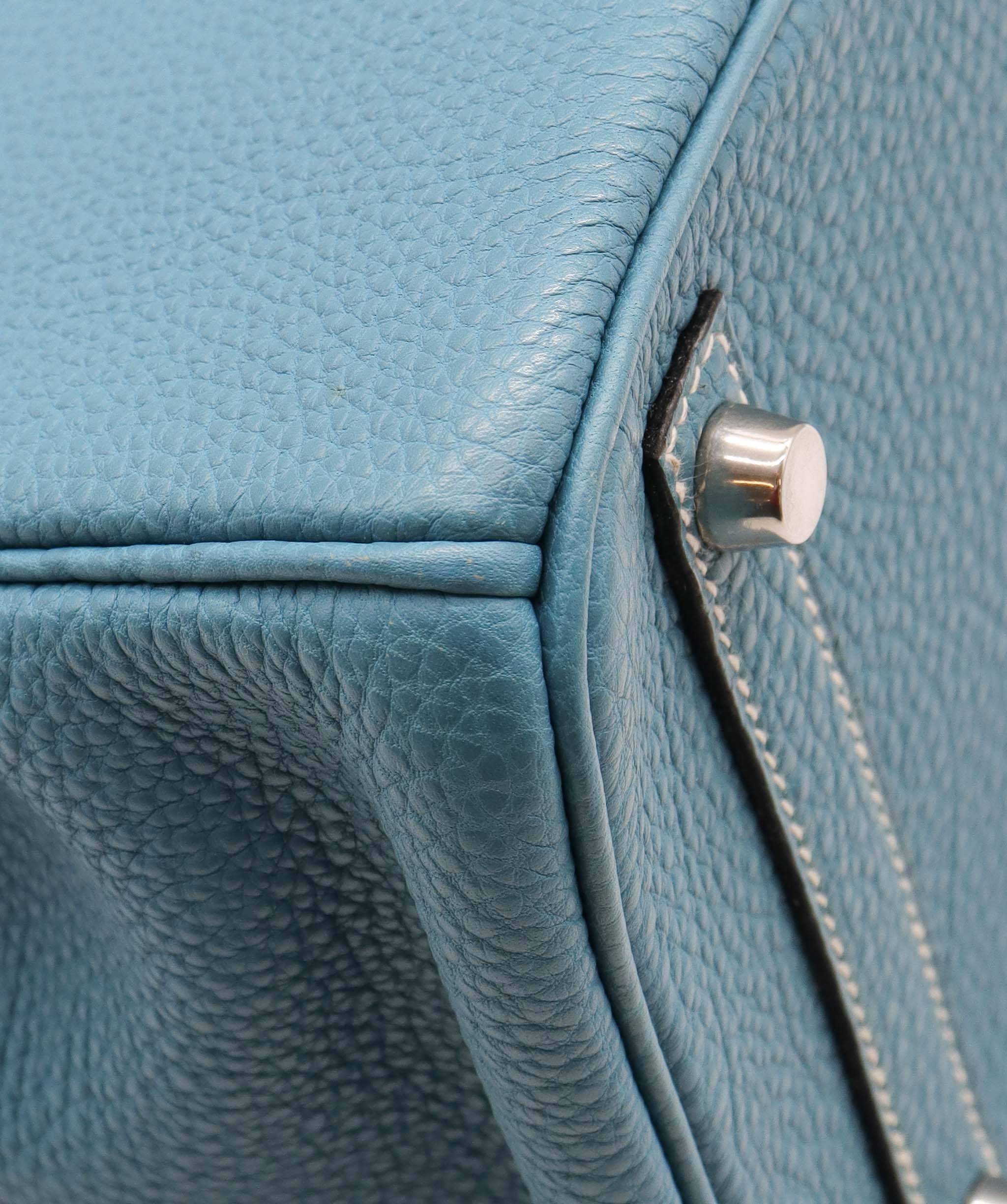 Hermès HERMES Birkin30 Togo New Blue jean □K DXBS0573