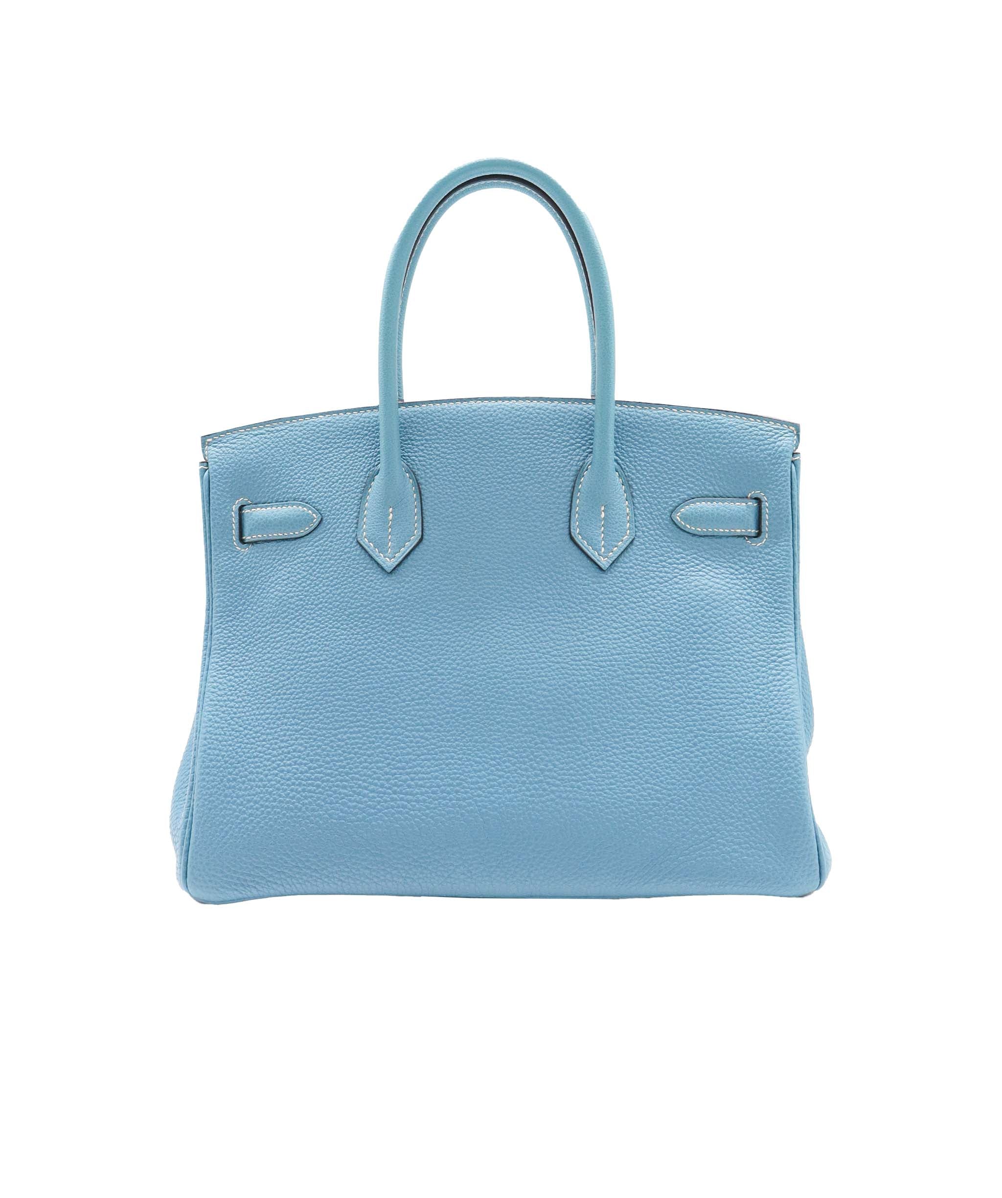 Hermès HERMES Birkin30 Togo New Blue jean □K DXBS0573