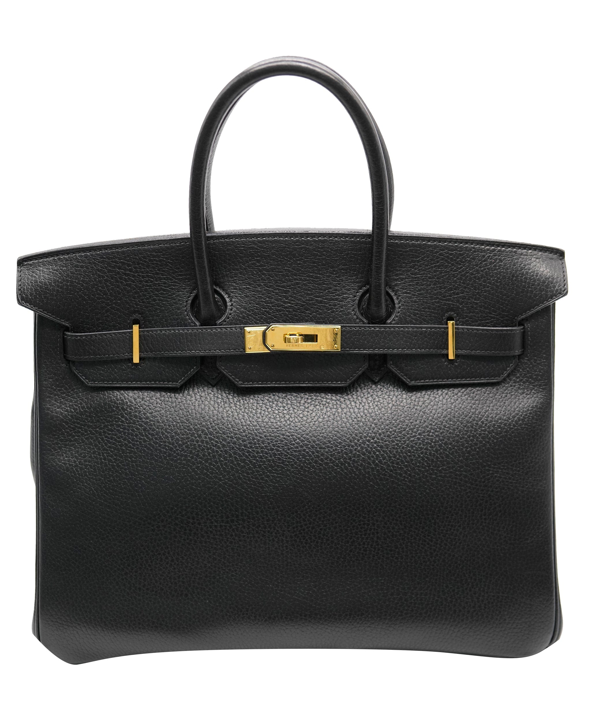 Hermès HERMES BIRKIN35 black 〇Z ASL10317