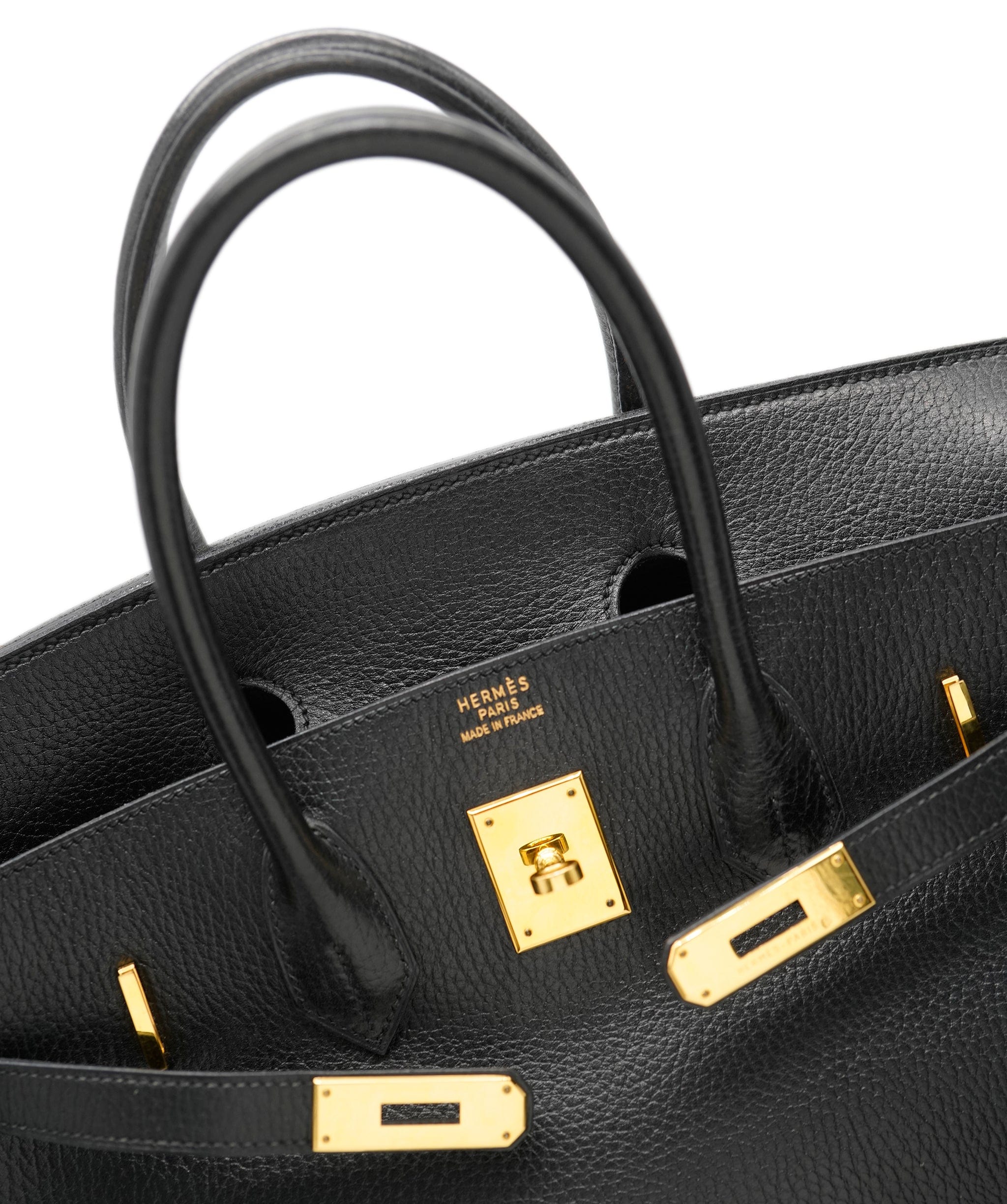 Hermès HERMES BIRKIN35 black 〇Z ASL10317