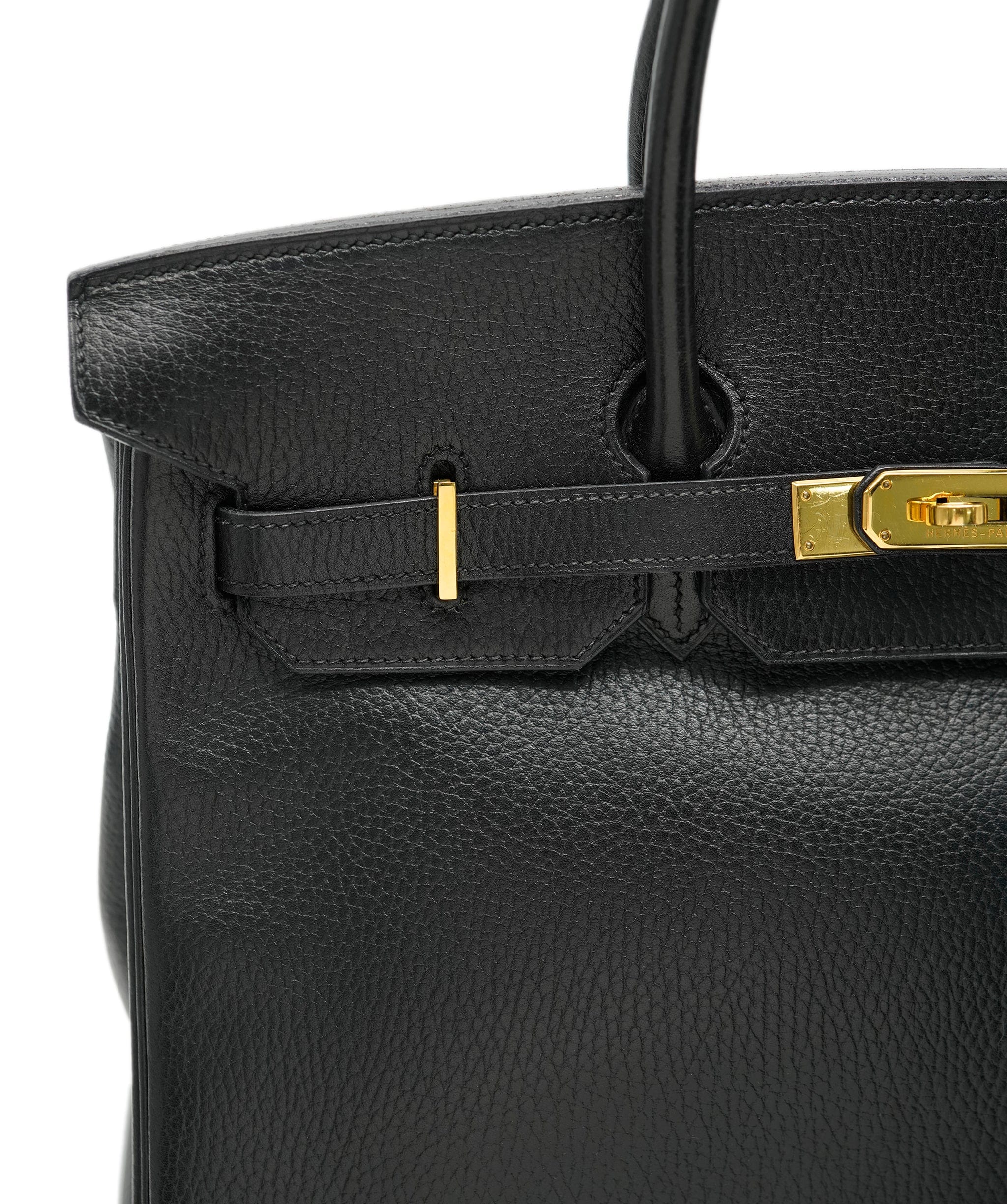 Hermès HERMES BIRKIN35 black 〇Z ASL10317