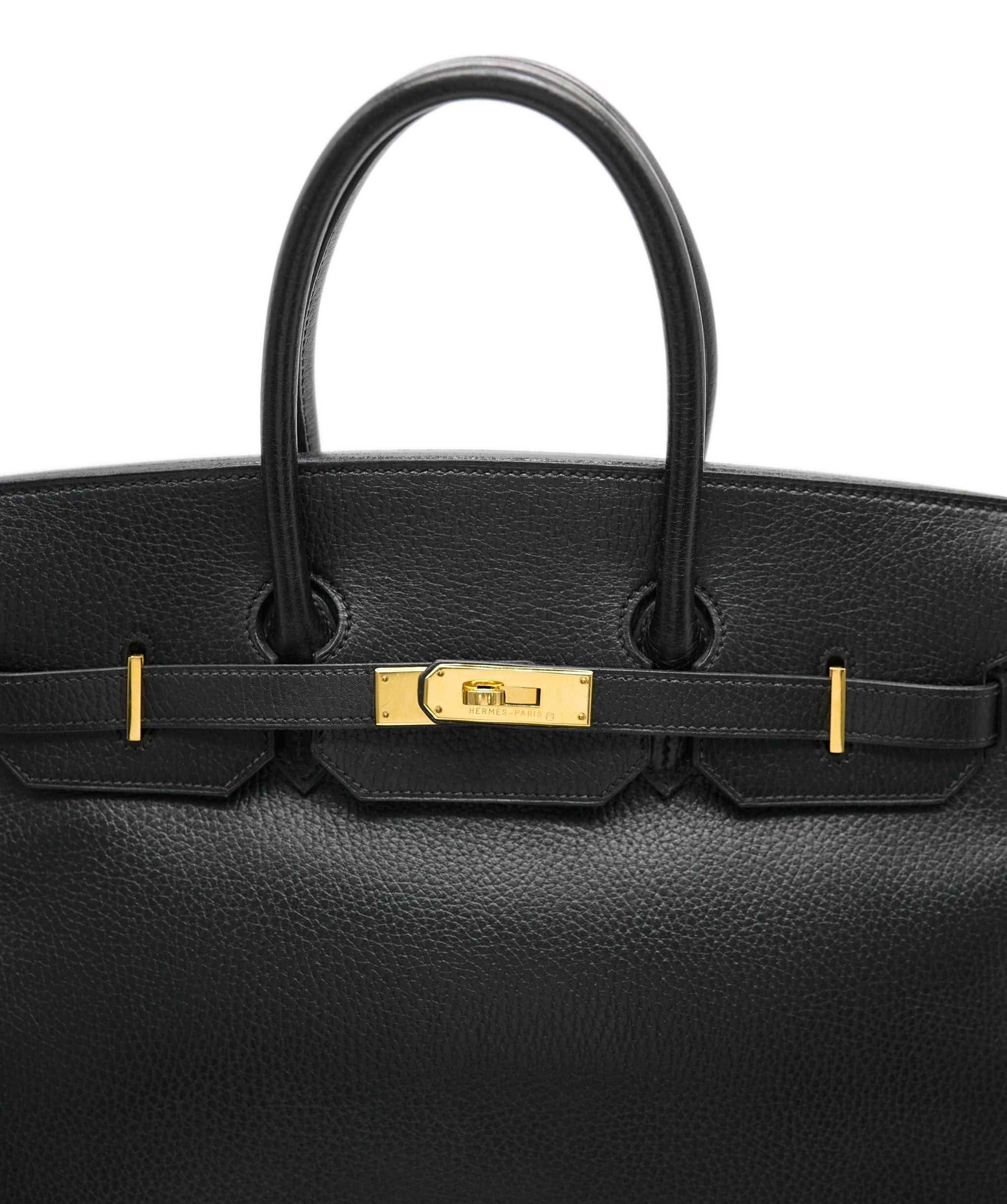 Hermès HERMES BIRKIN35 black 〇Z ASL10317