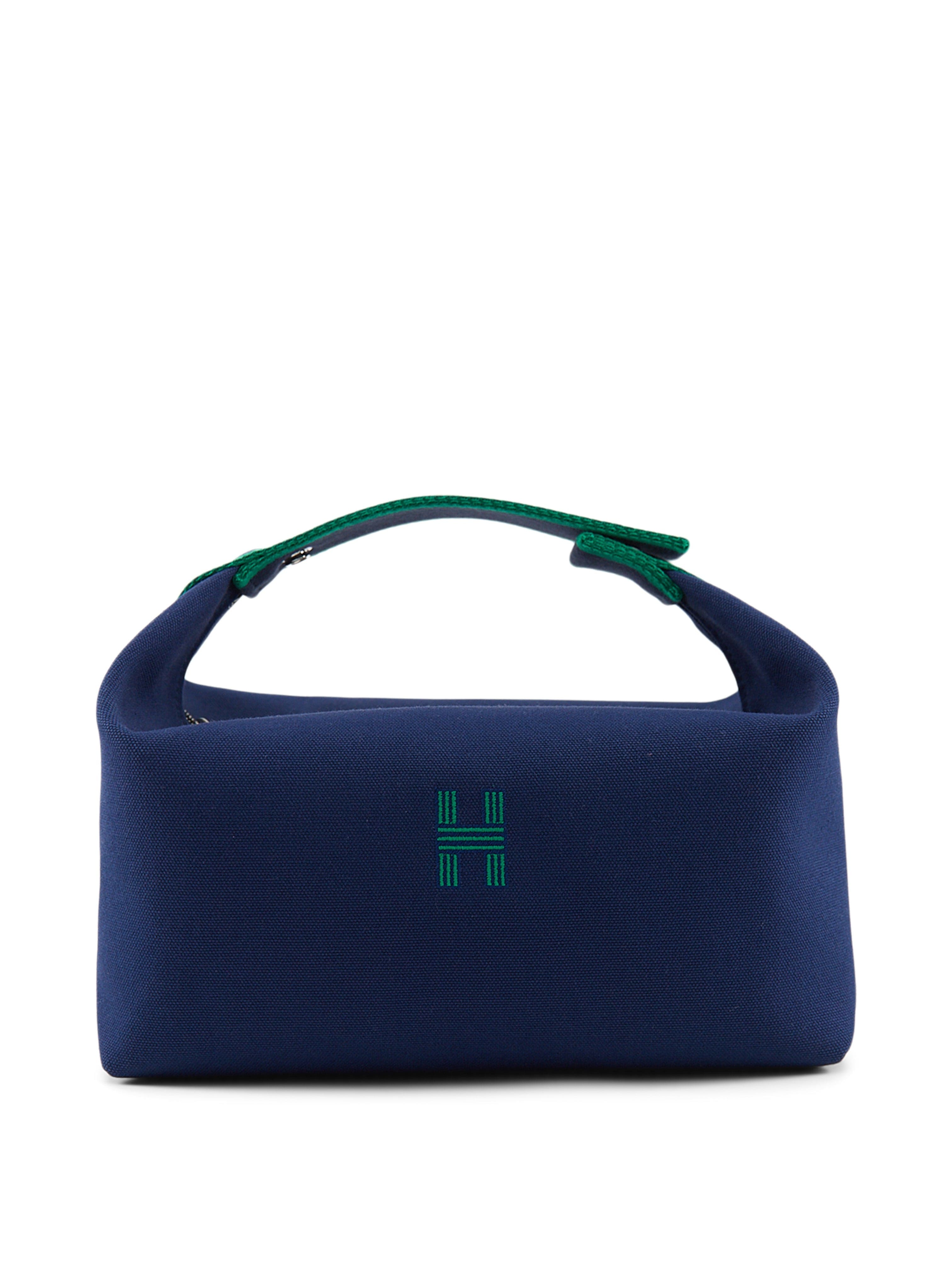 Hermès Hermes Bride A Brac GM Cotton Navy Blue ASL10282