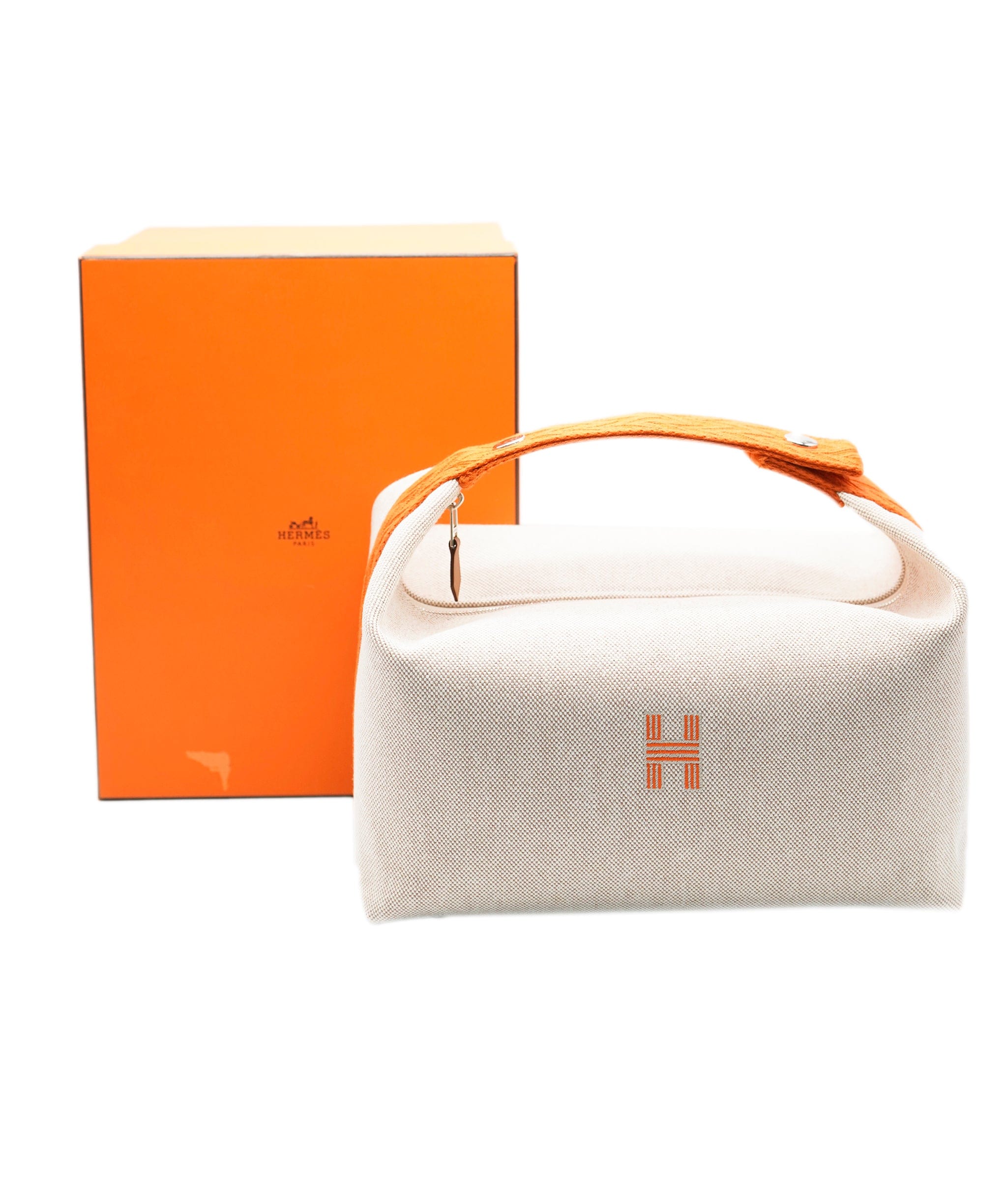 Hermès Hermes Bride a Brac Large Orange and Beige  ALC0991