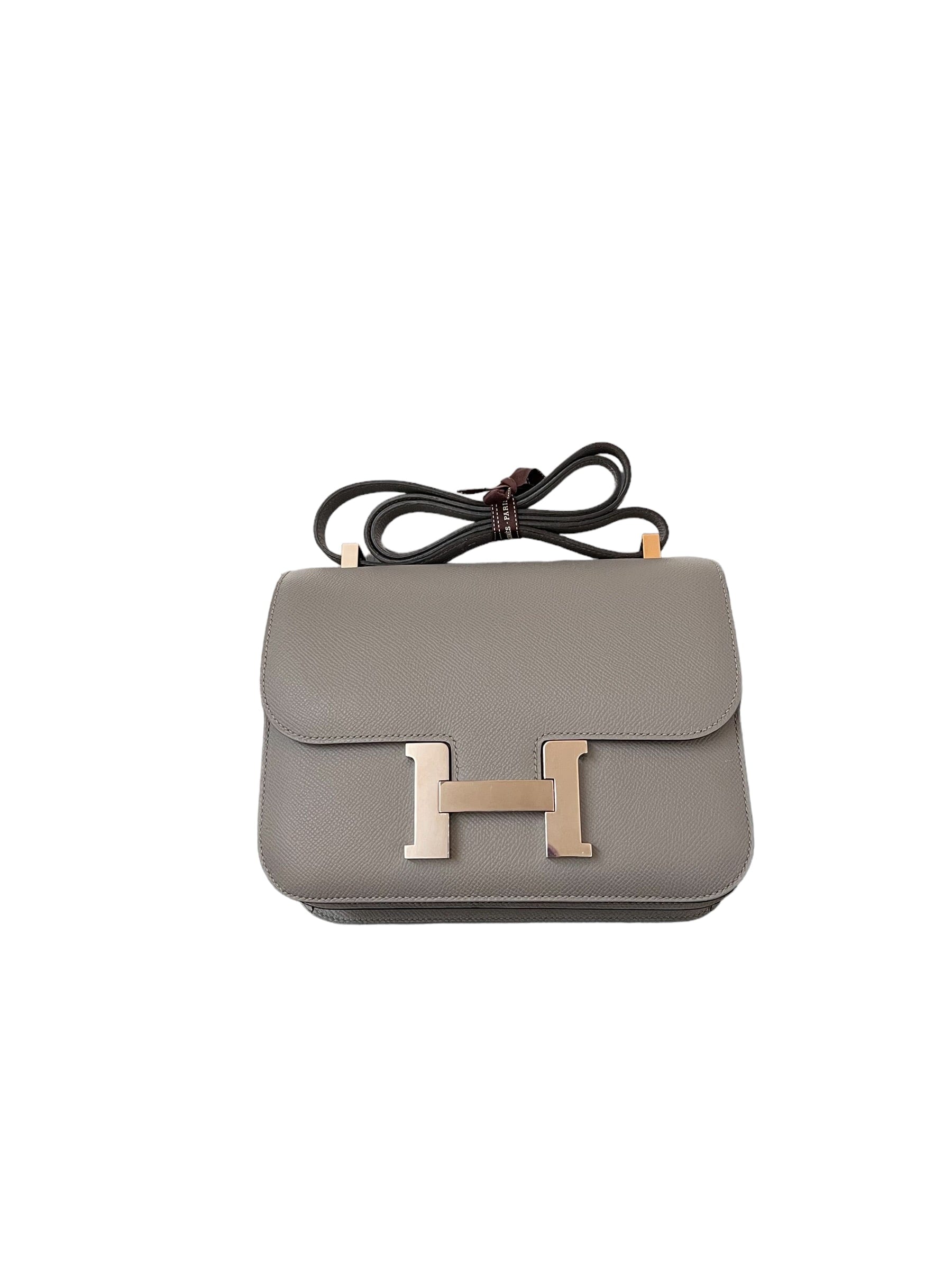 Hermès Hermes Constance 24 Gris Mouette PHW SYC1152