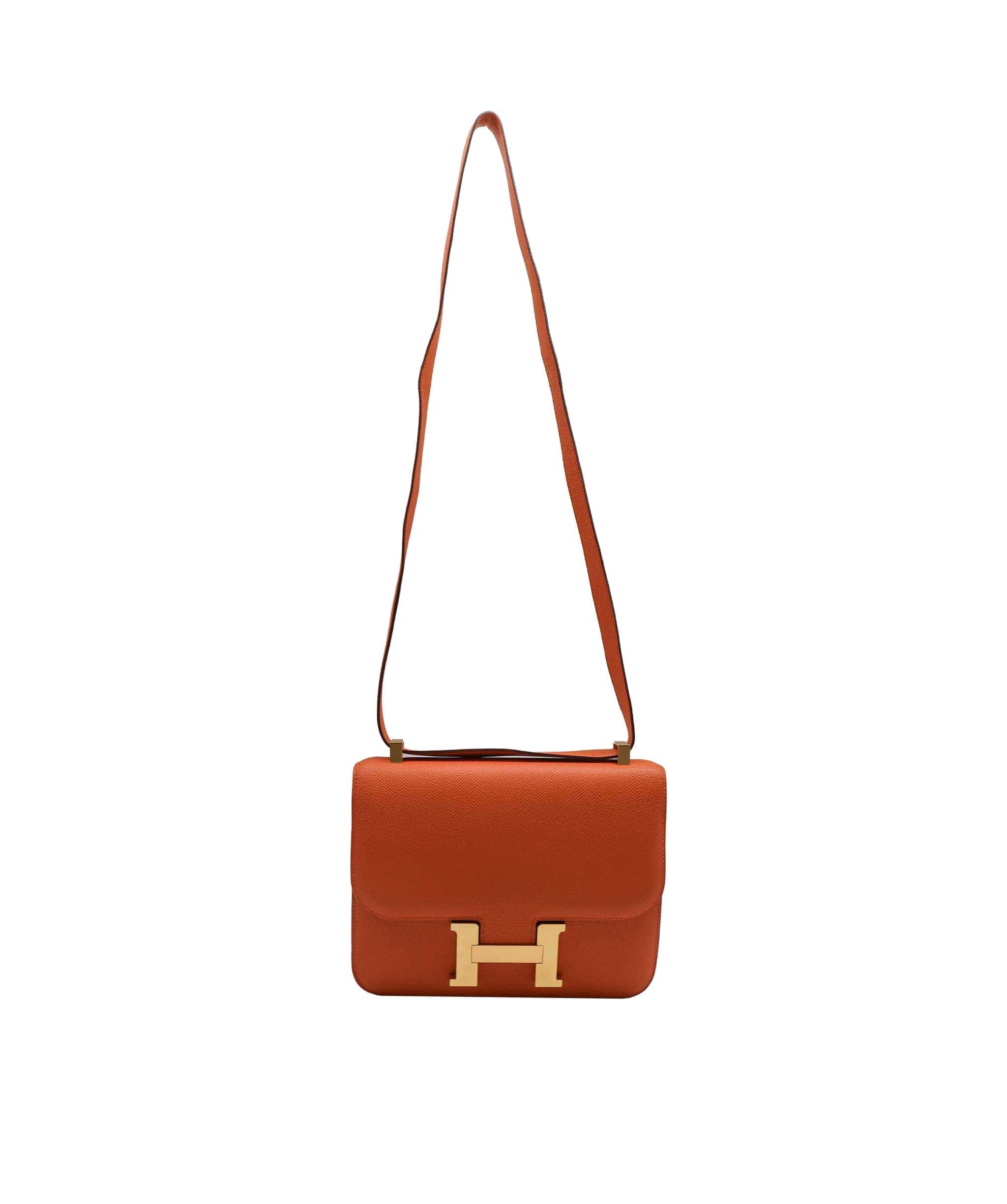 Hermès Hermes Constance 24 Orange Epsom GHW #Q SKC1902