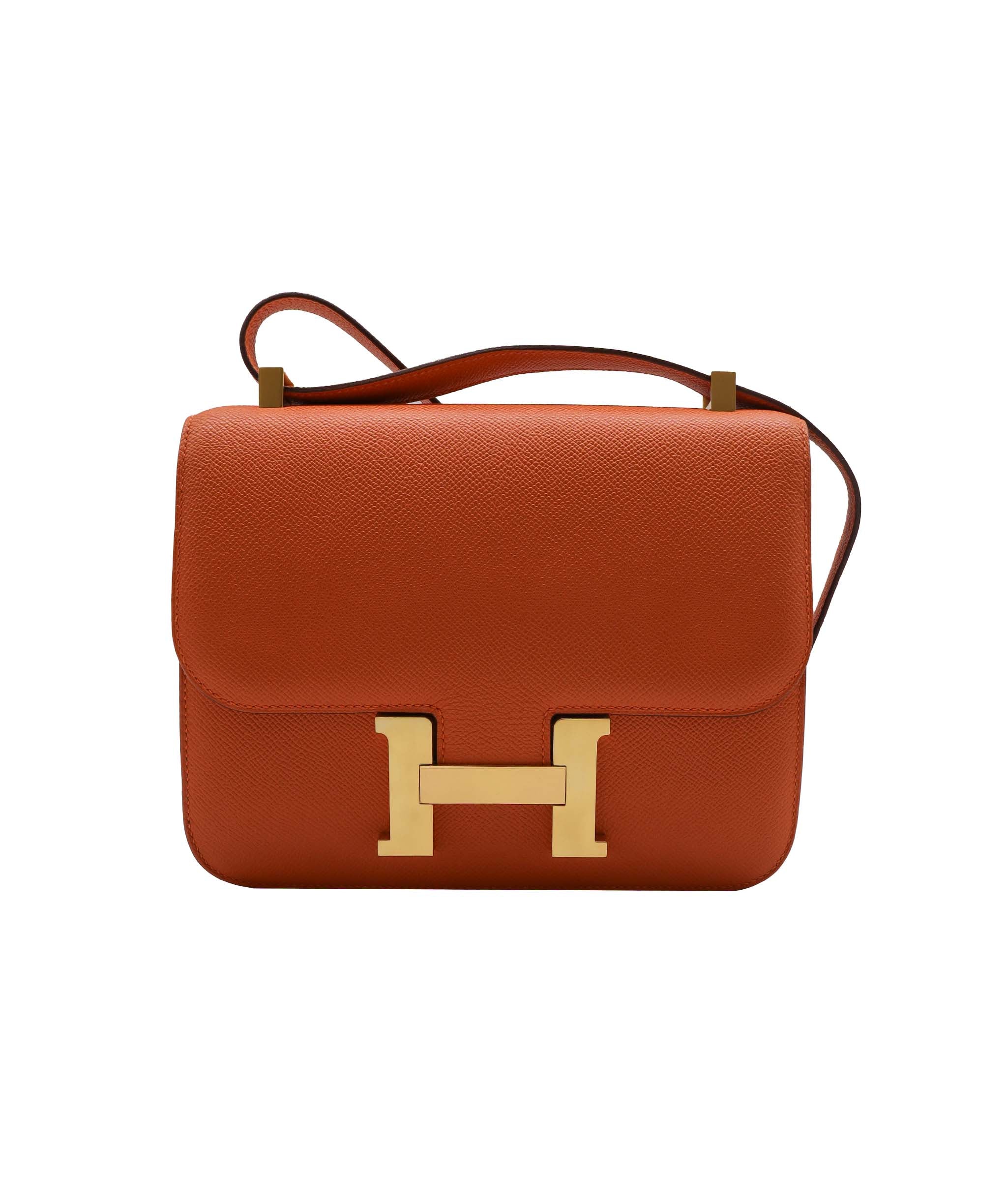 Hermès Hermes Constance 24 Orange Epsom GHW #Q SKC1902