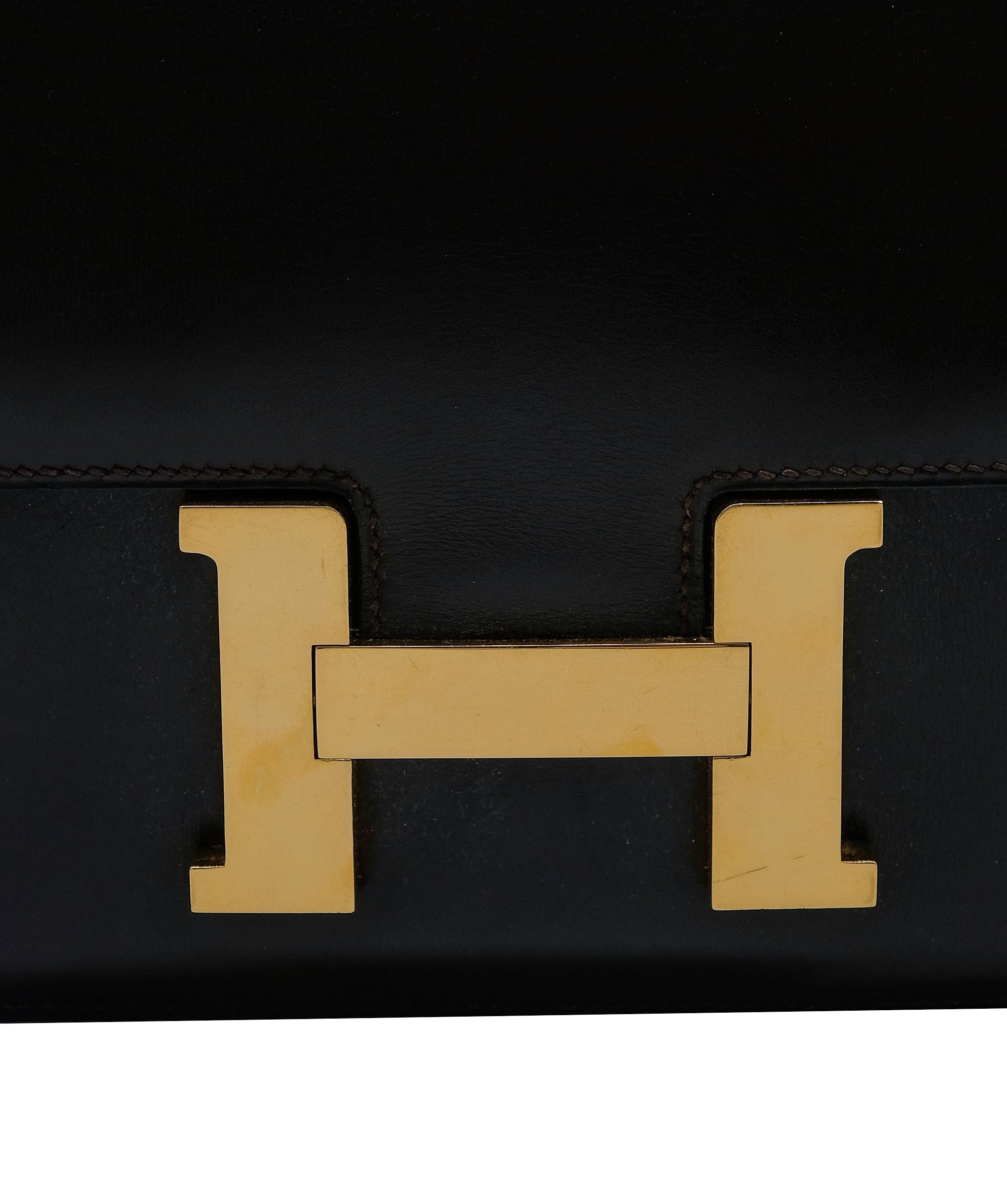 Hermès HERMES Constance boxcalf brown 〇F ASL10314