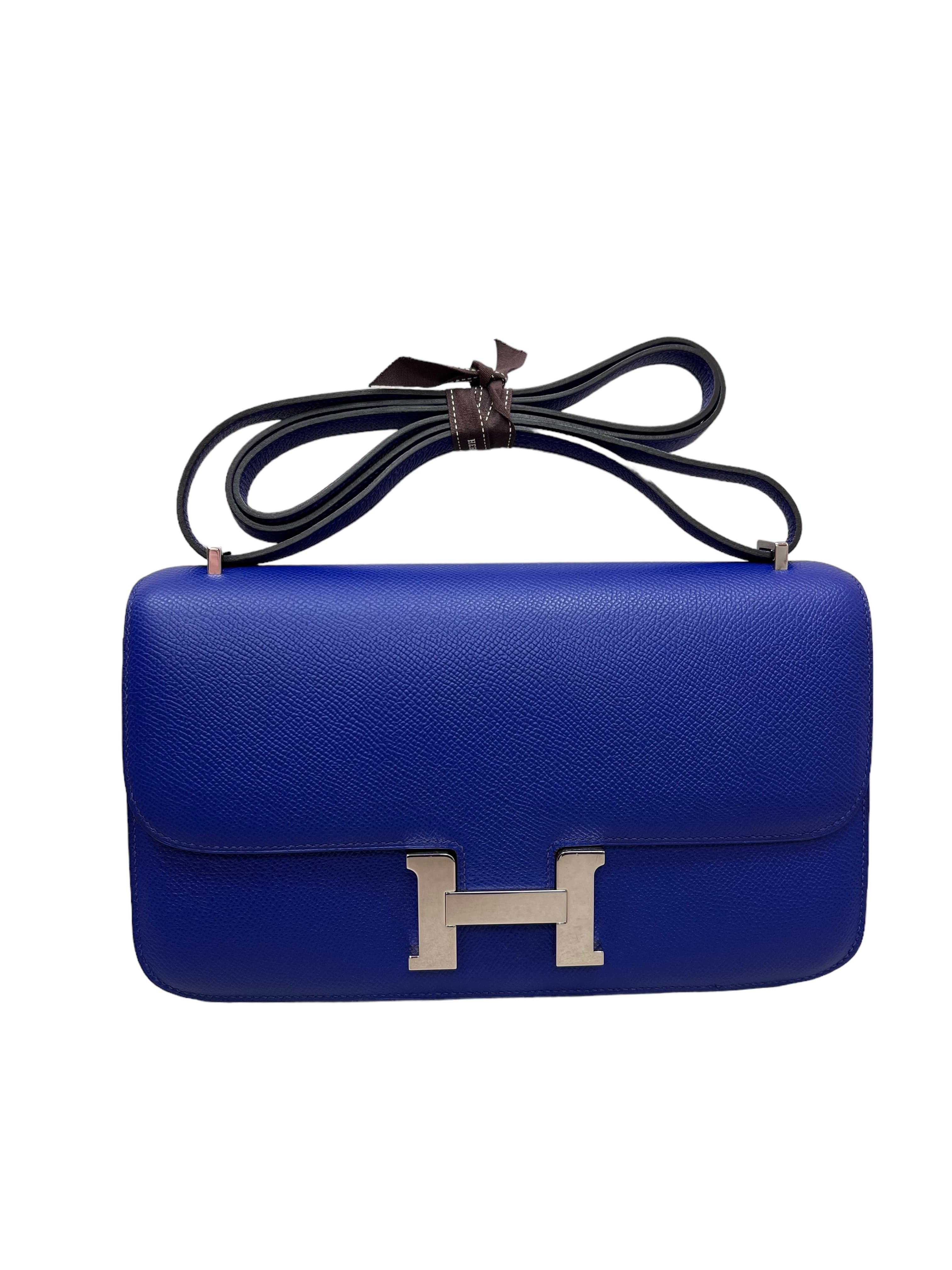 Hermès Hermès Constance Elan Blue Electric Epsom PHW #P SKCY115