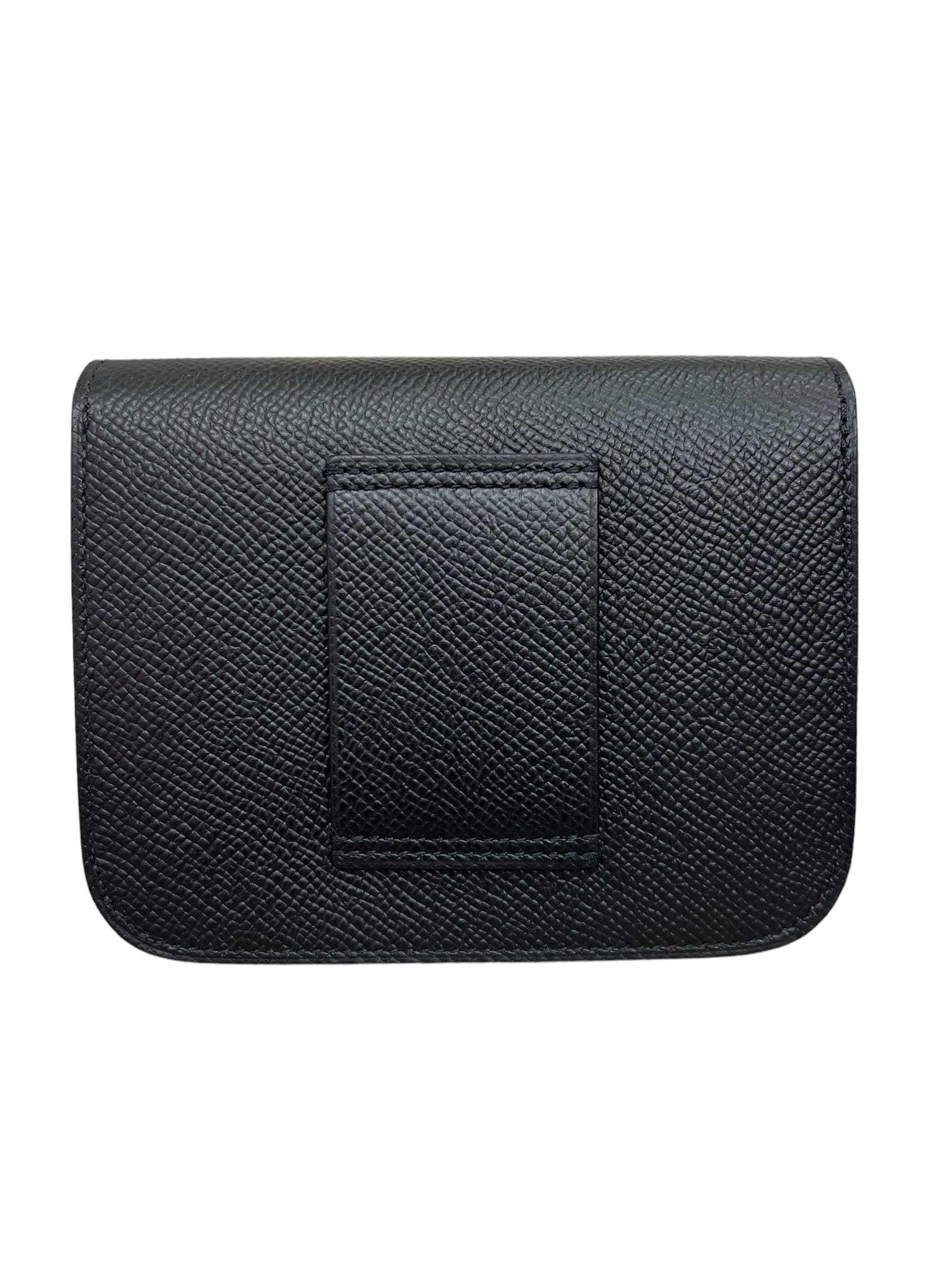 Hermès Hermes Constance Slim Black Epsom RGHW #U SKC1480