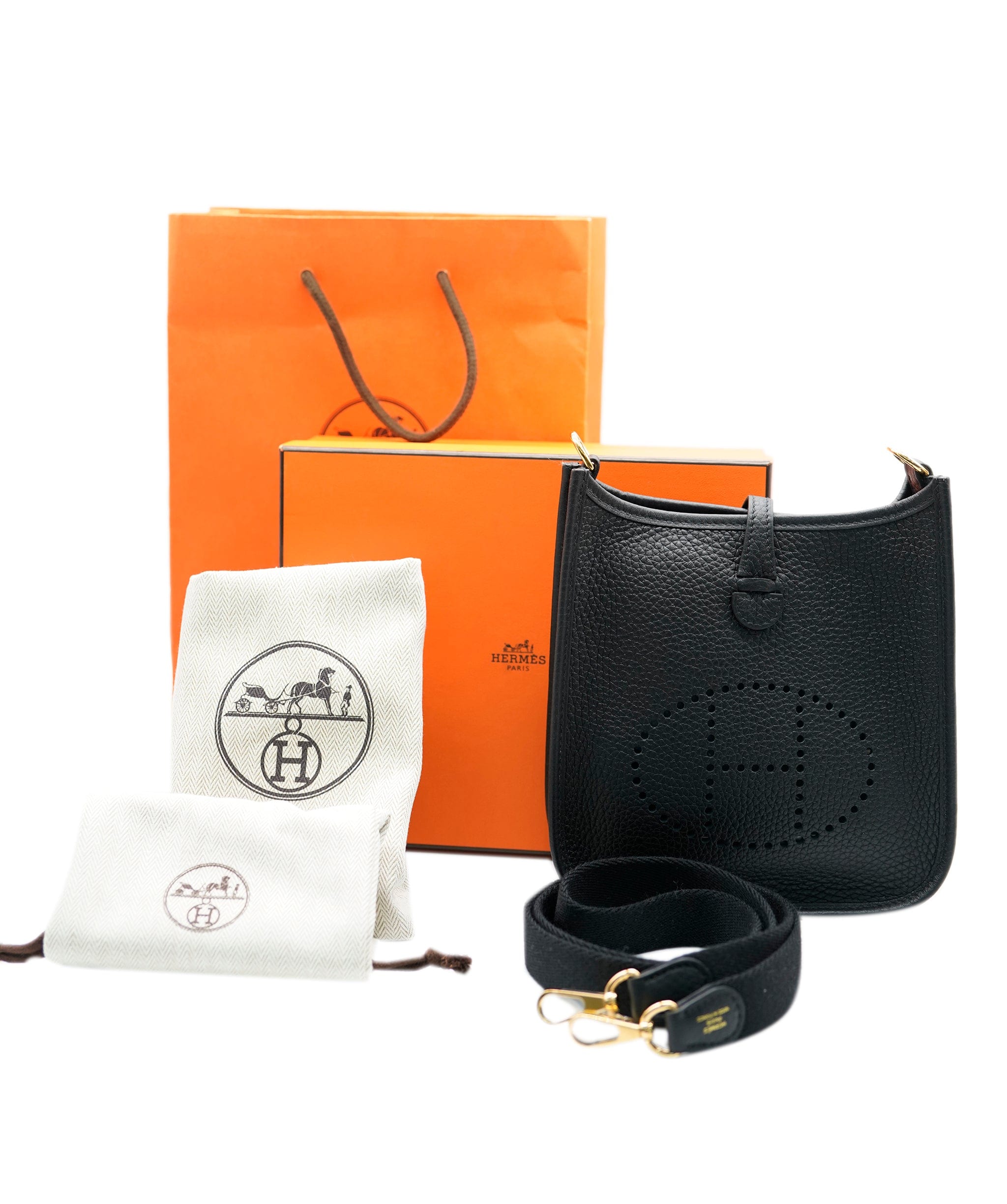 Hermès Hermes Evelyn TPM Black *SI* ALC0751