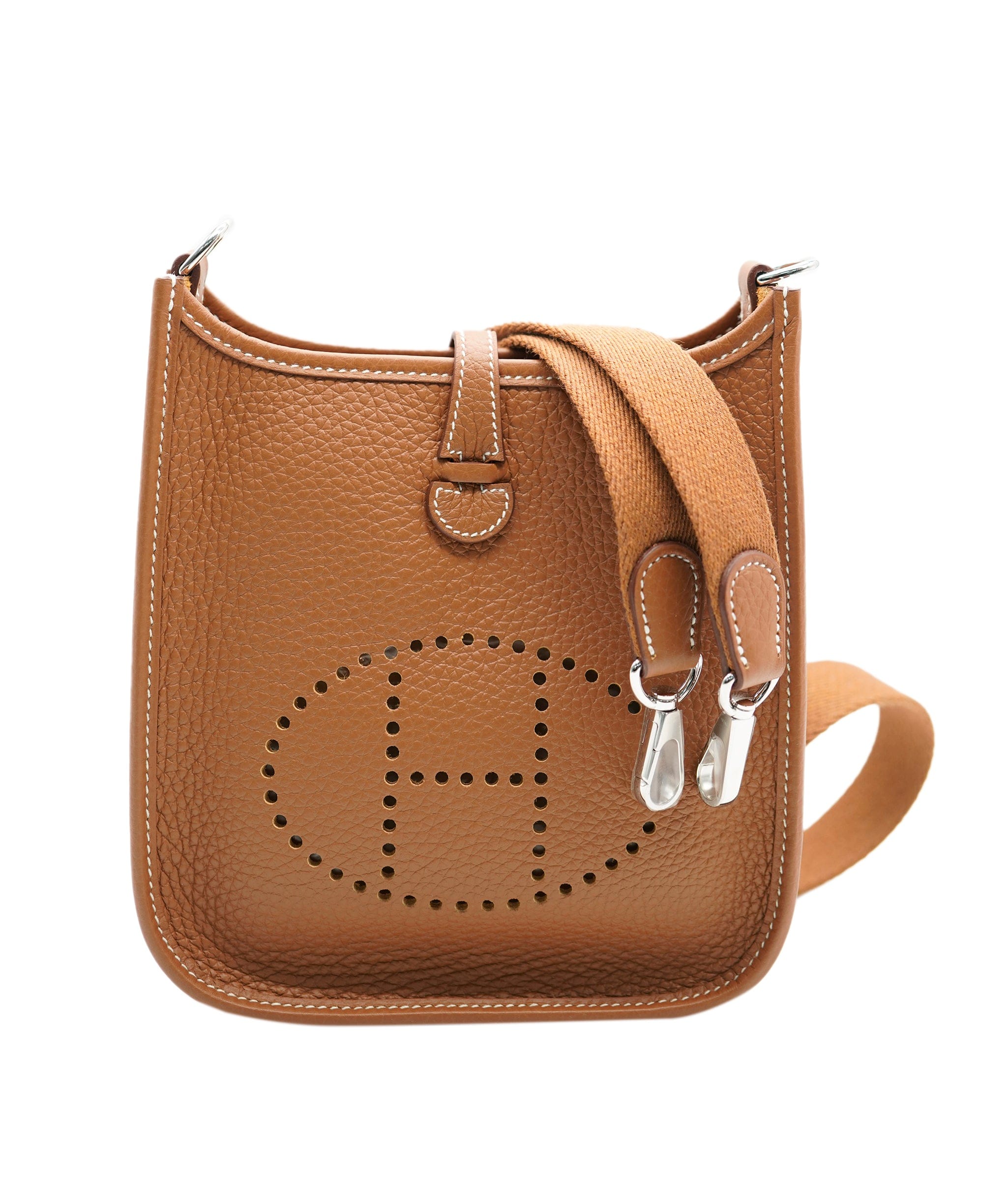 Hermès Hermes Evelyn TPM Gold Clemence PHW SKC1518