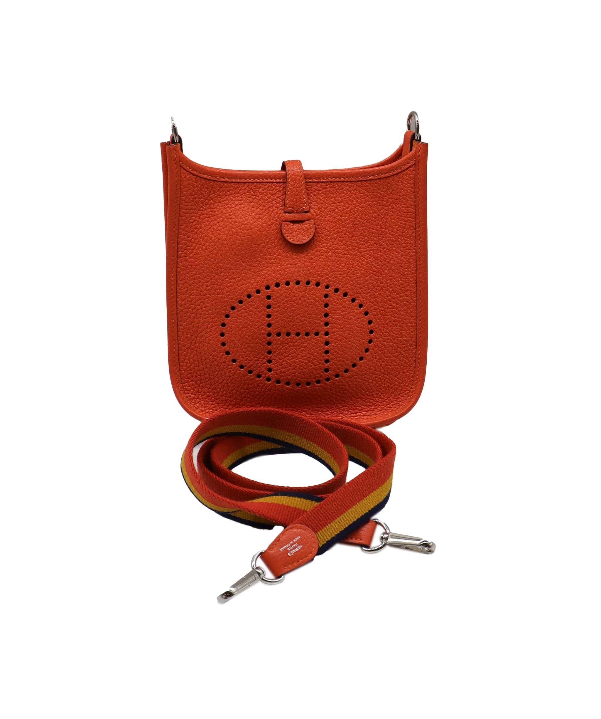 Hermès Hermes Evelyn TPM Orange Shoulder Bag  - RJC4411