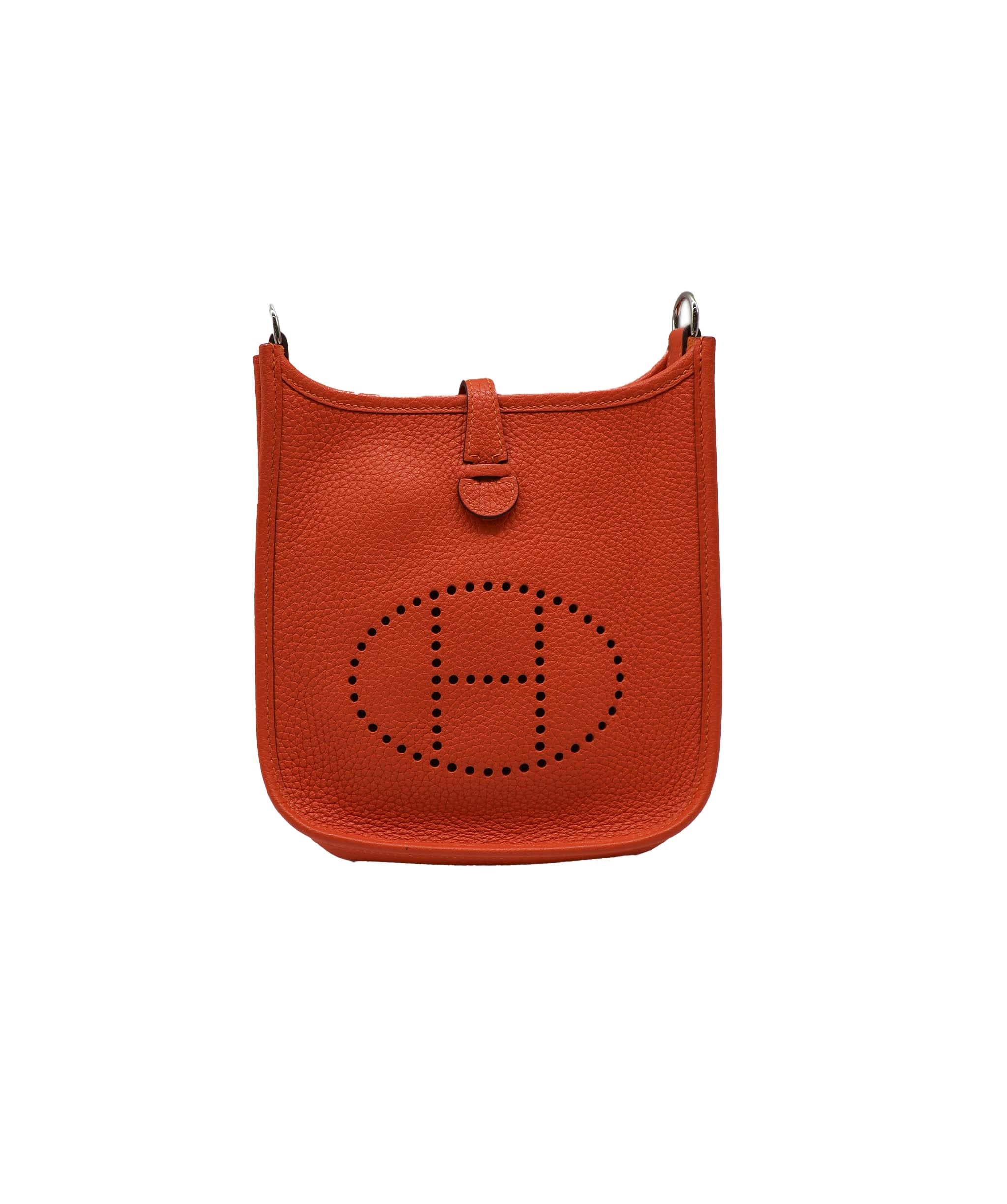 Hermès Hermes Evelyn TPM Orange Shoulder Bag  - RJC4411