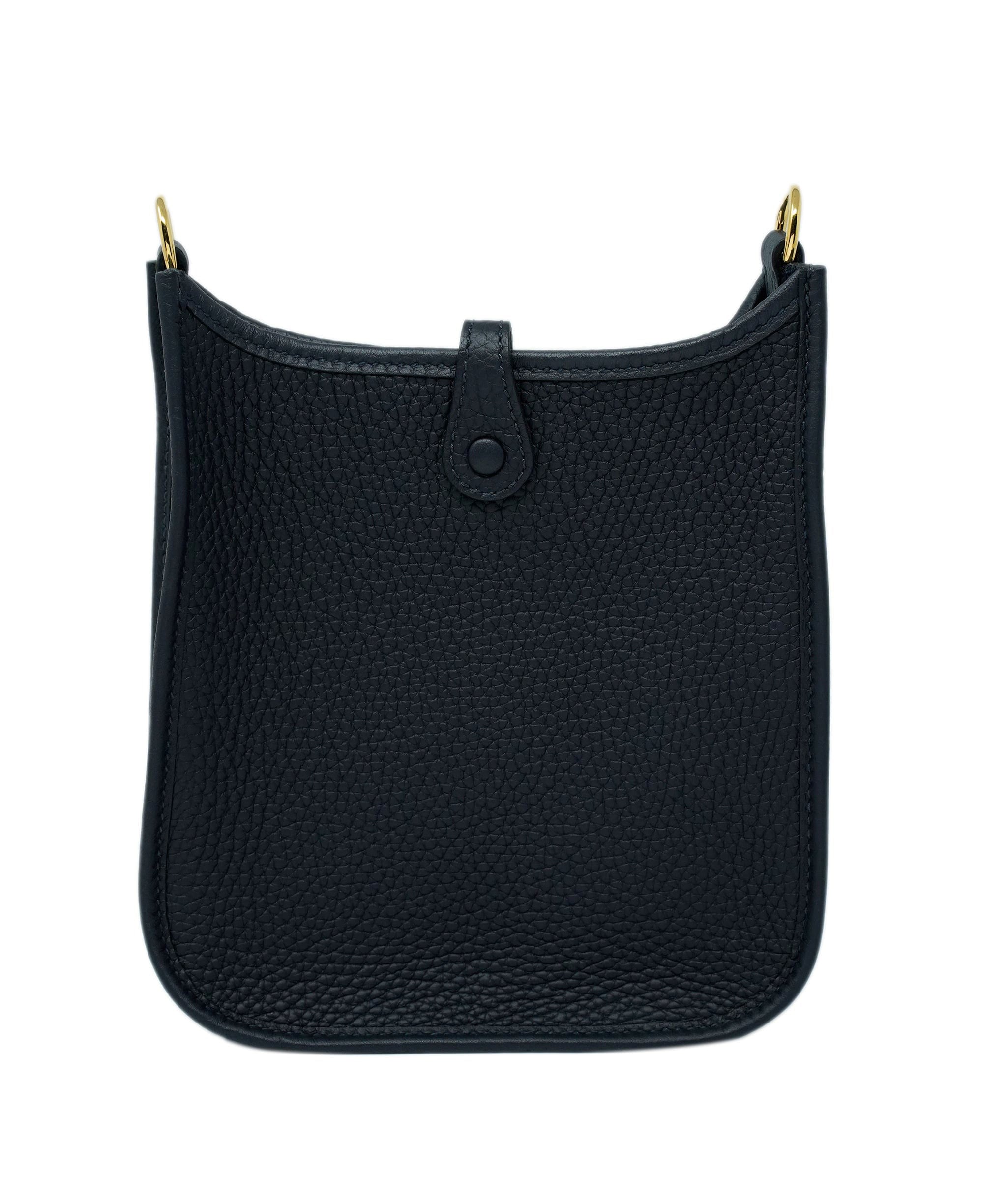 Hermès Hermes evelyne TPM black with GHW  AJC0266