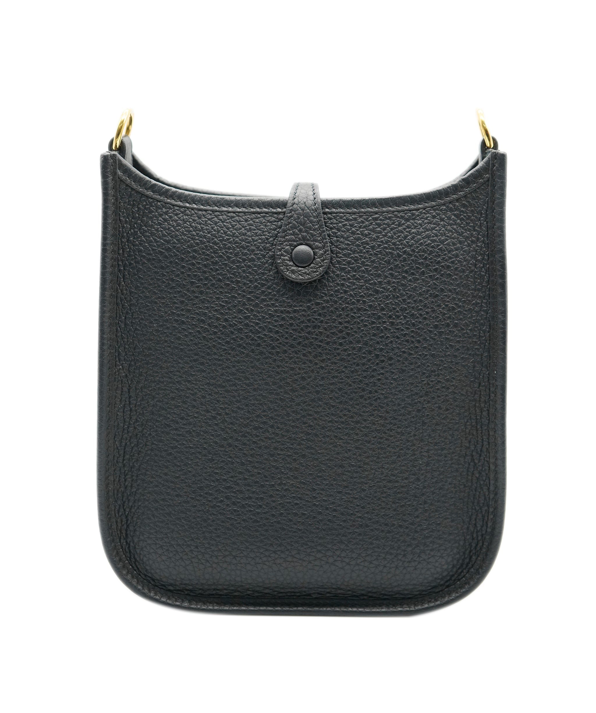 Hermès Hermes evelyne TPM black with GHW  - AJC0439