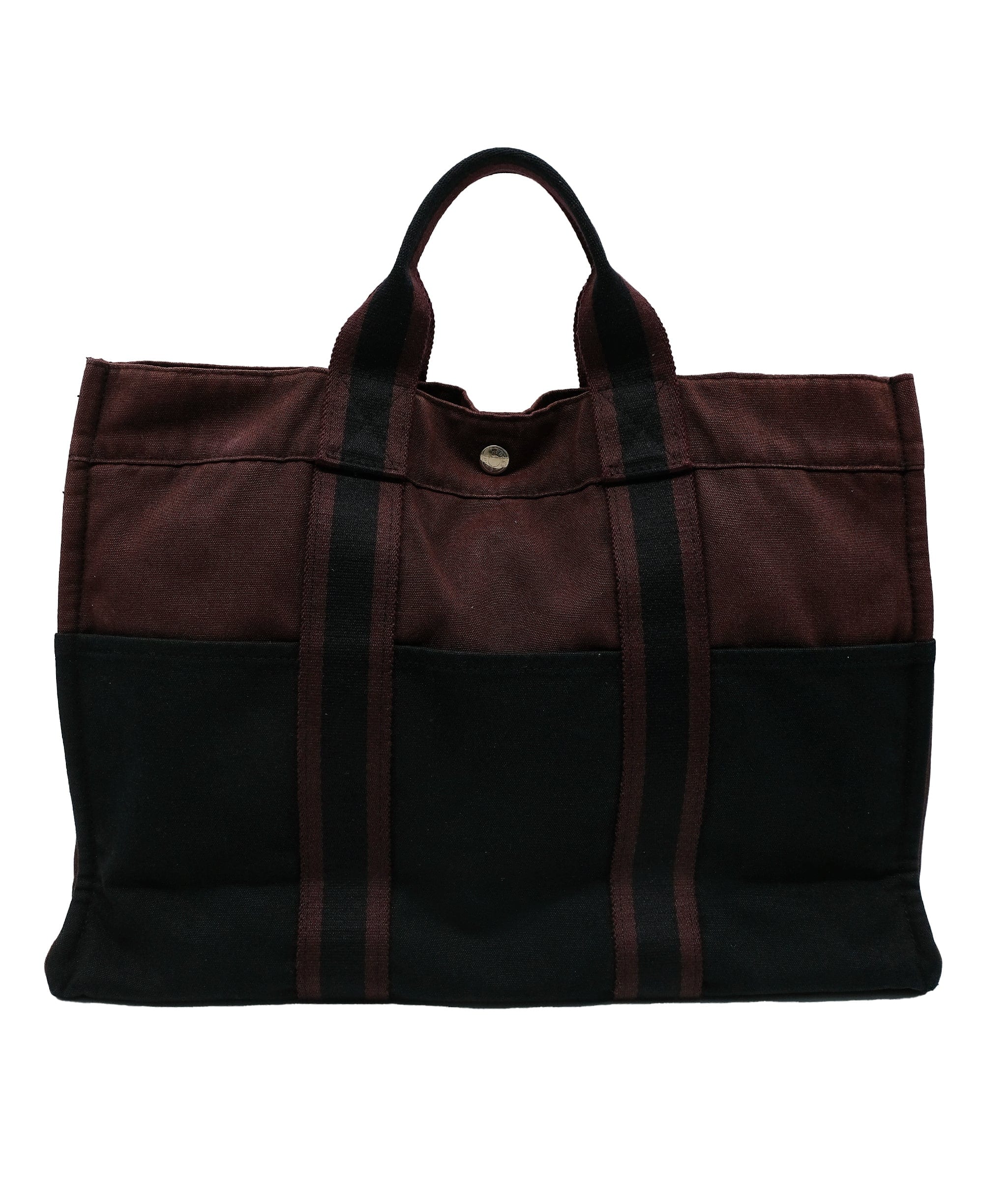 Hermès Hermes Fourre tout Burgundy Black RJC3121