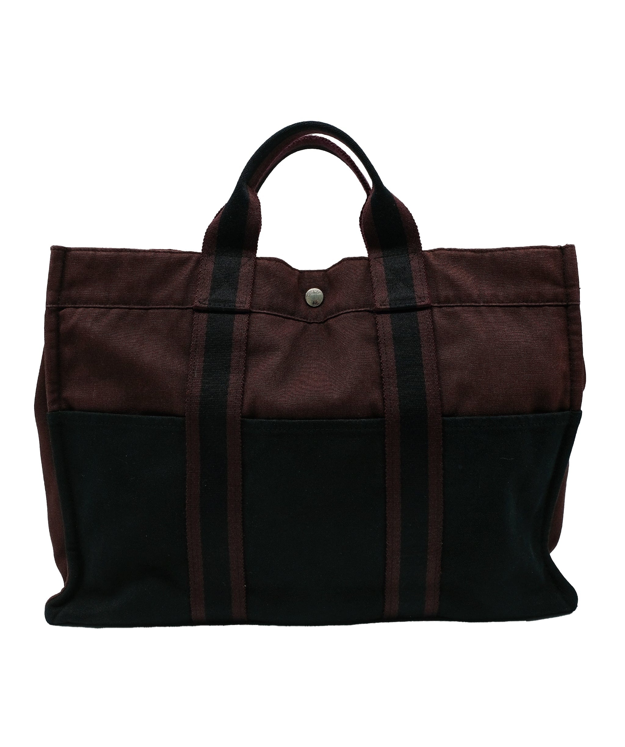 Hermès Hermes Fourre tout Burgundy Black RJC3121