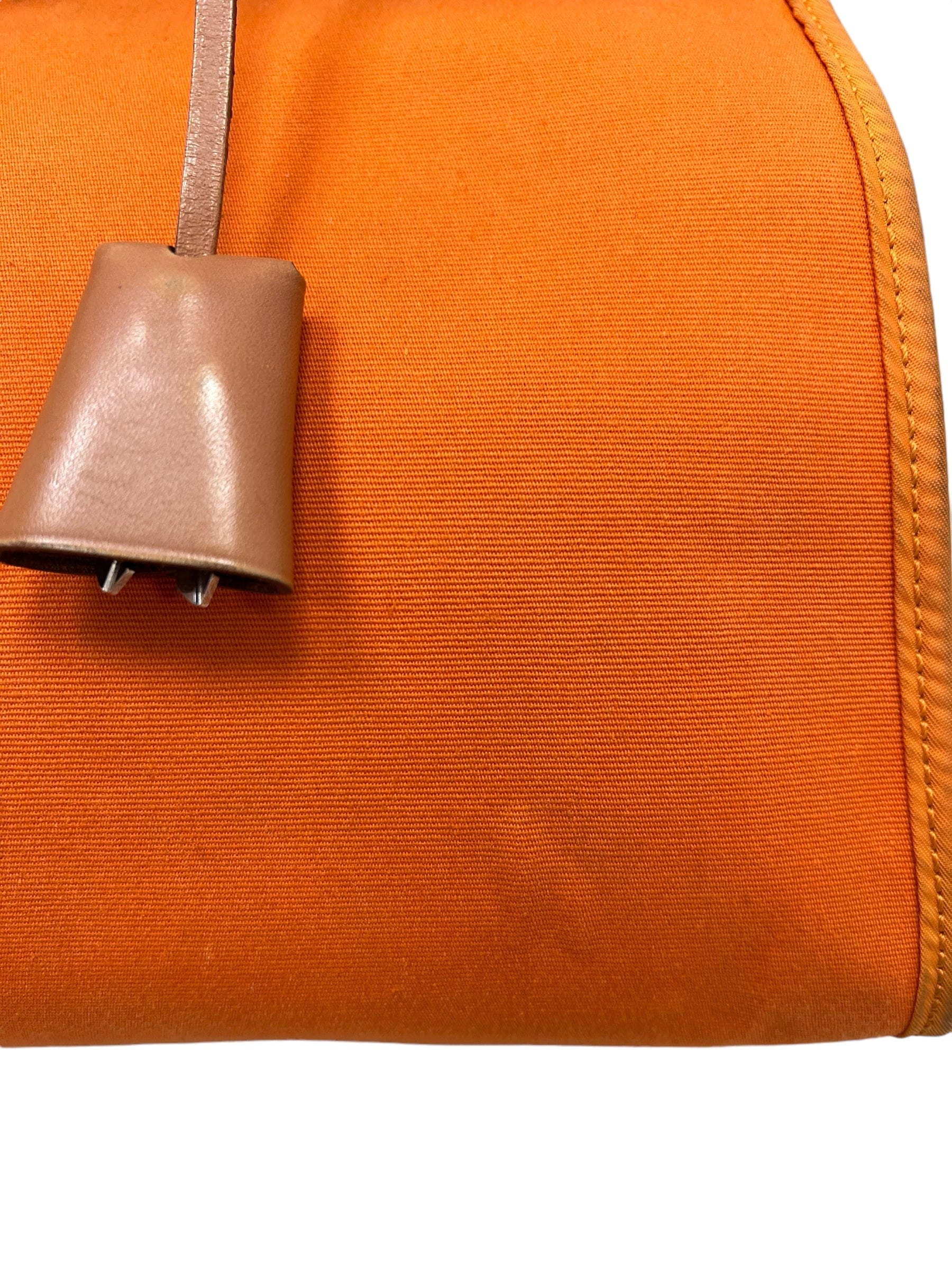 Hermès Hermes Herbag 31 Orange / Natural PHW #P SKC1741