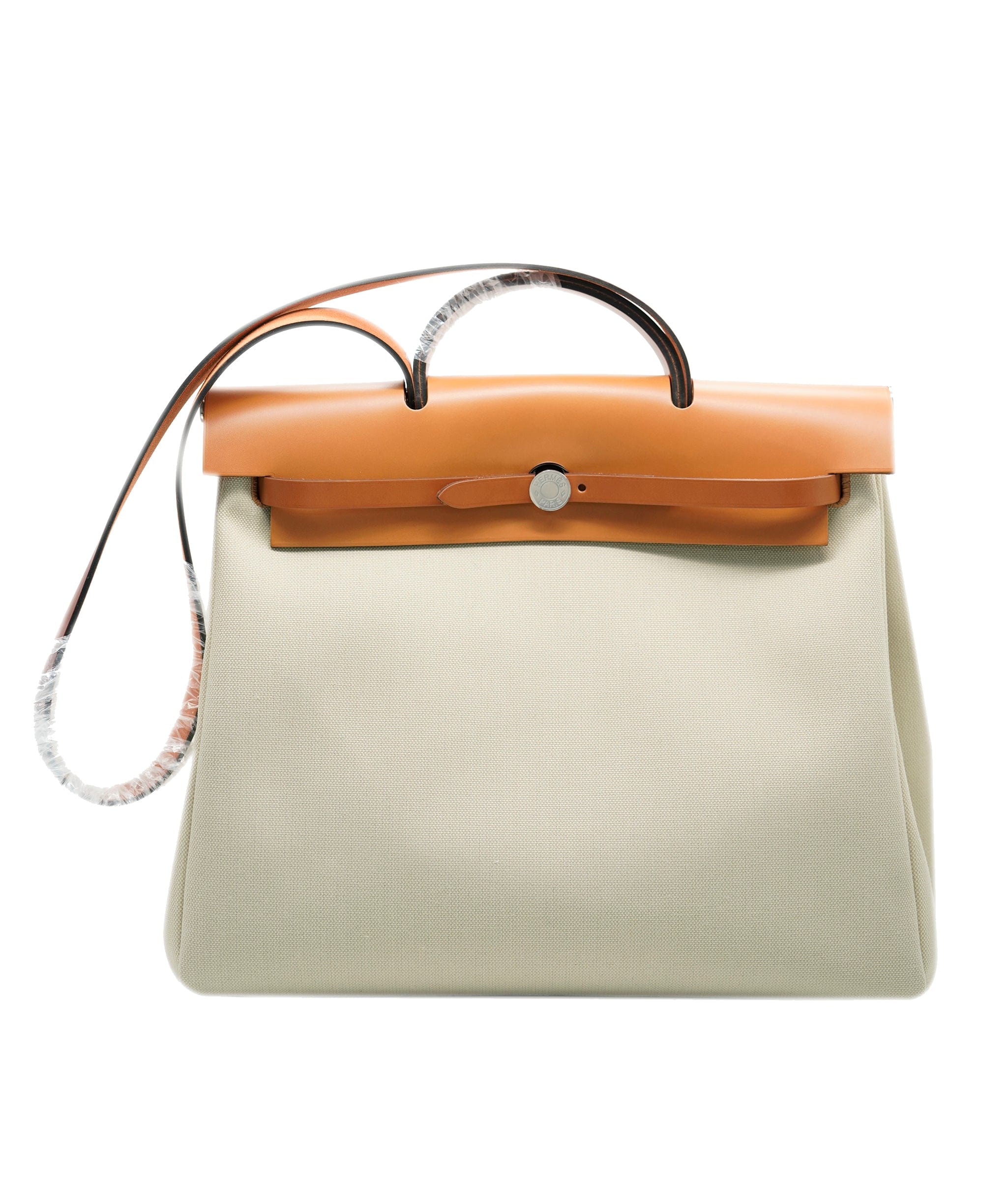 Hermès Hermes Herbag 39 Beige and Tan  ALC0898