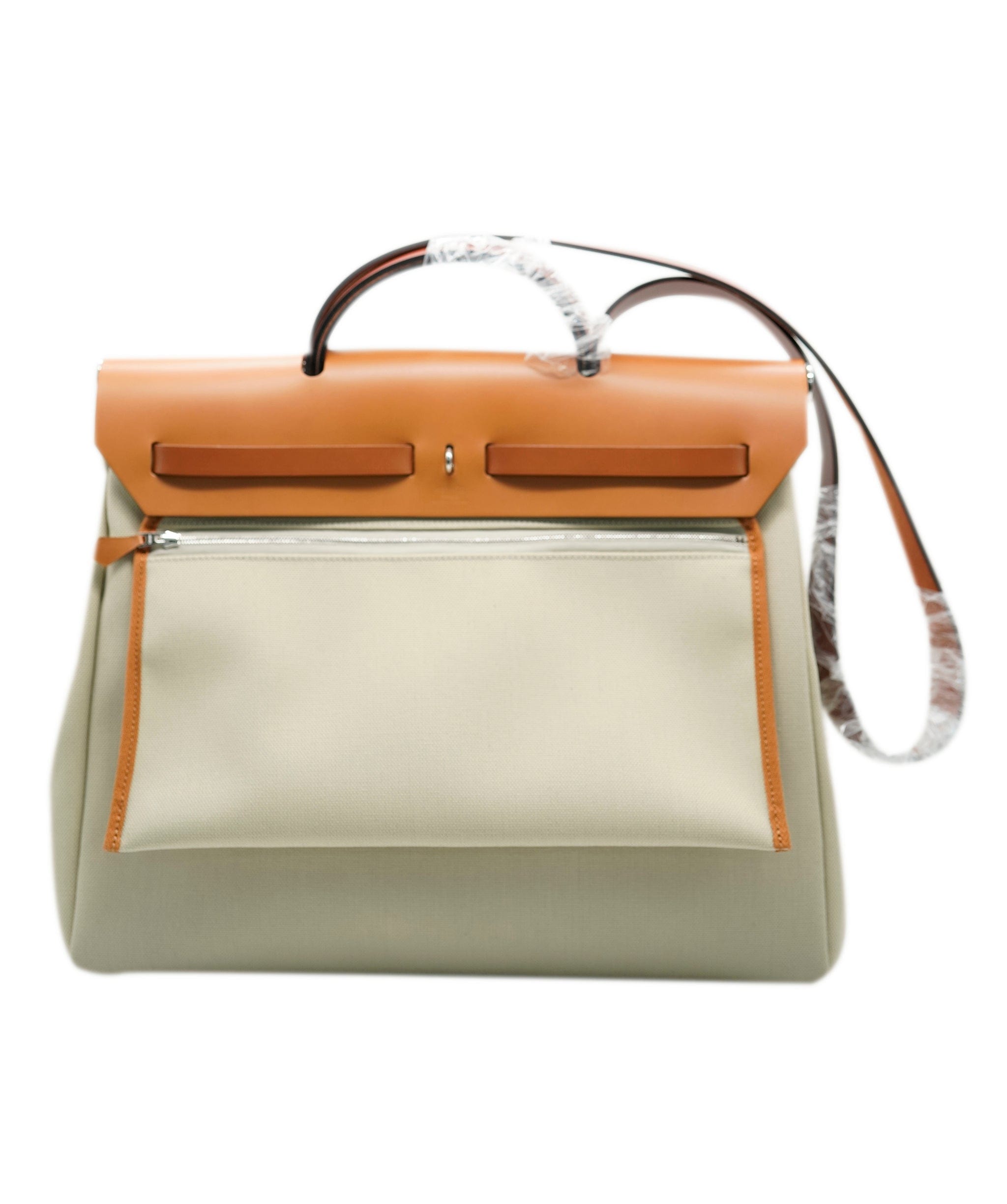 Hermès Hermes Herbag 39 Beige and Tan  ALC0898