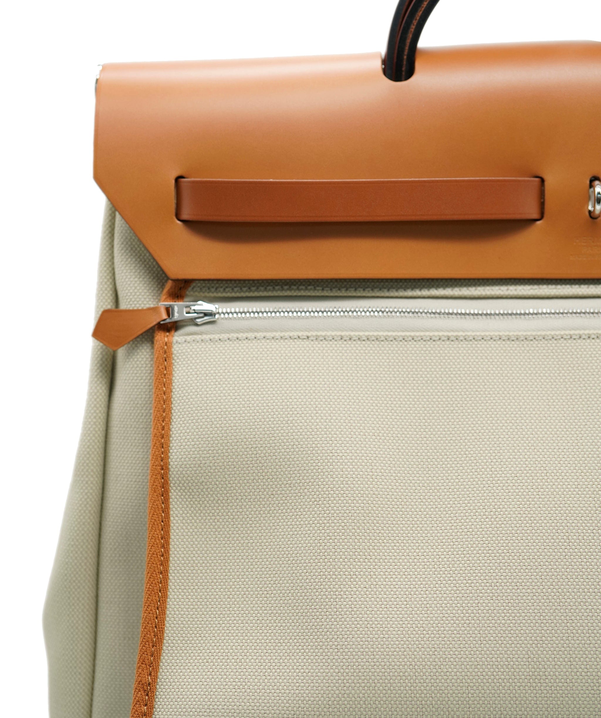 Hermès Hermes Herbag 39 Beige and Tan  ALC0898