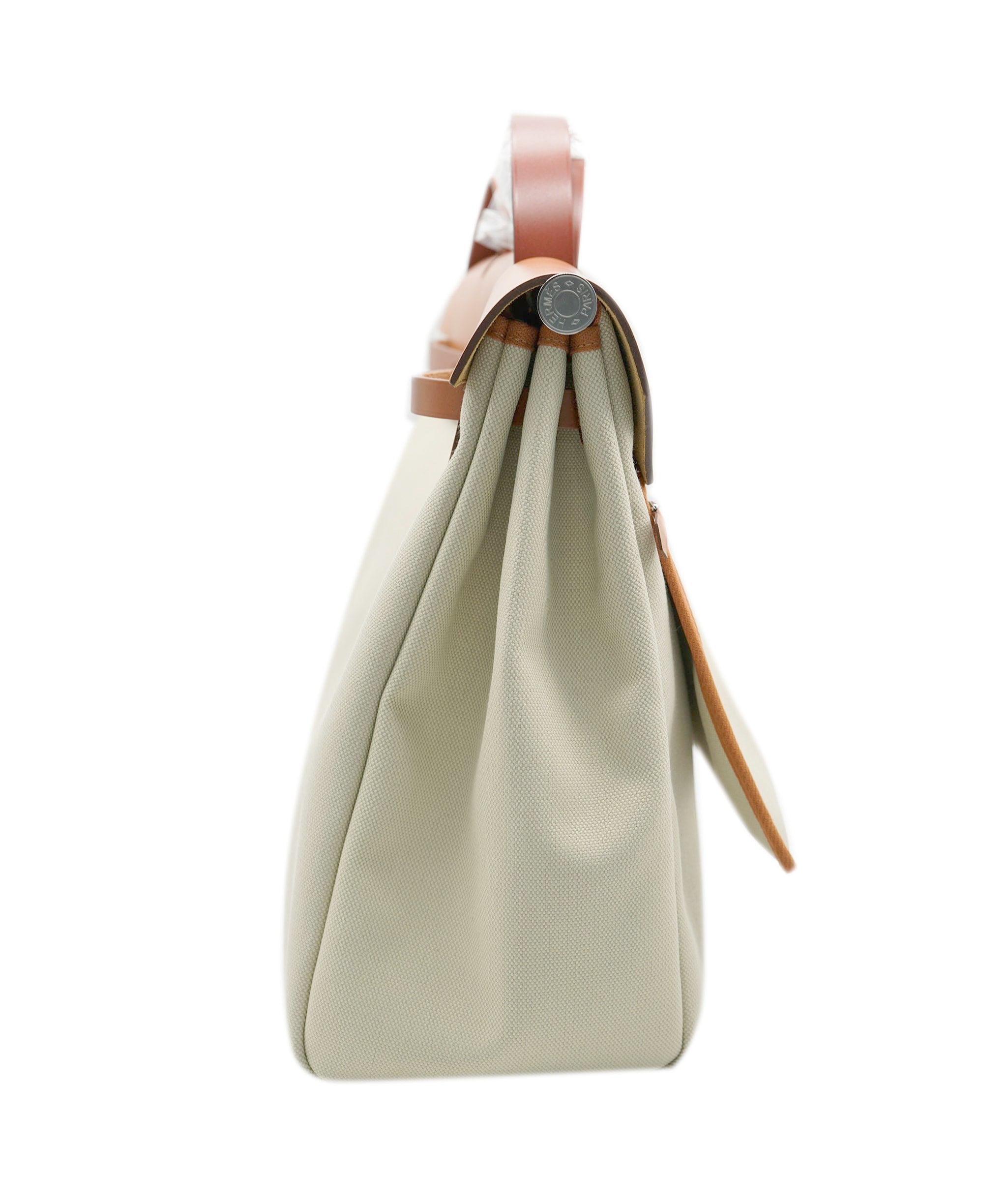 Hermès Hermes Herbag 39 Beige and Tan  ALC0898