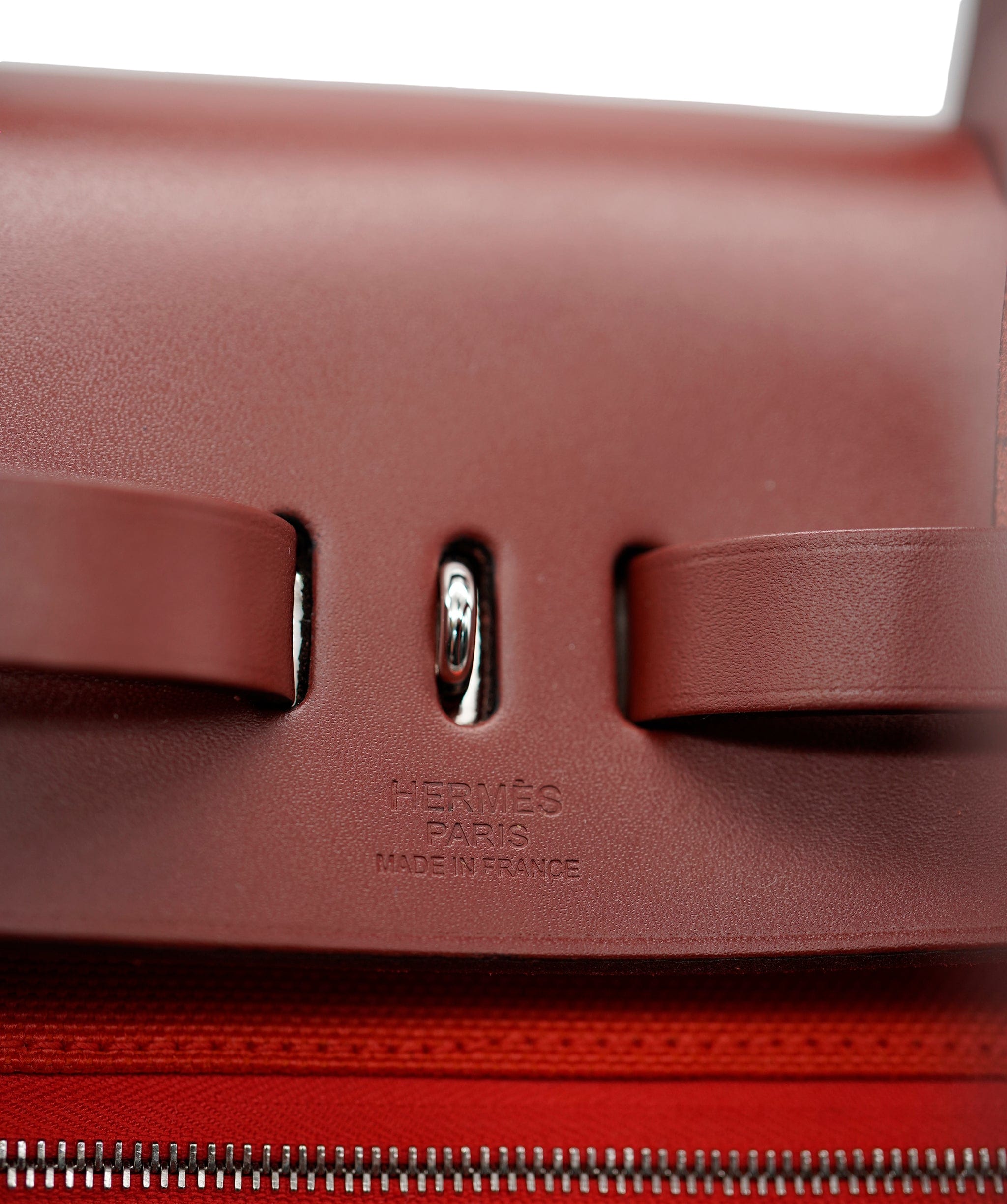 Hermès Hermes Herbag backpack, red, full set - AEC1070