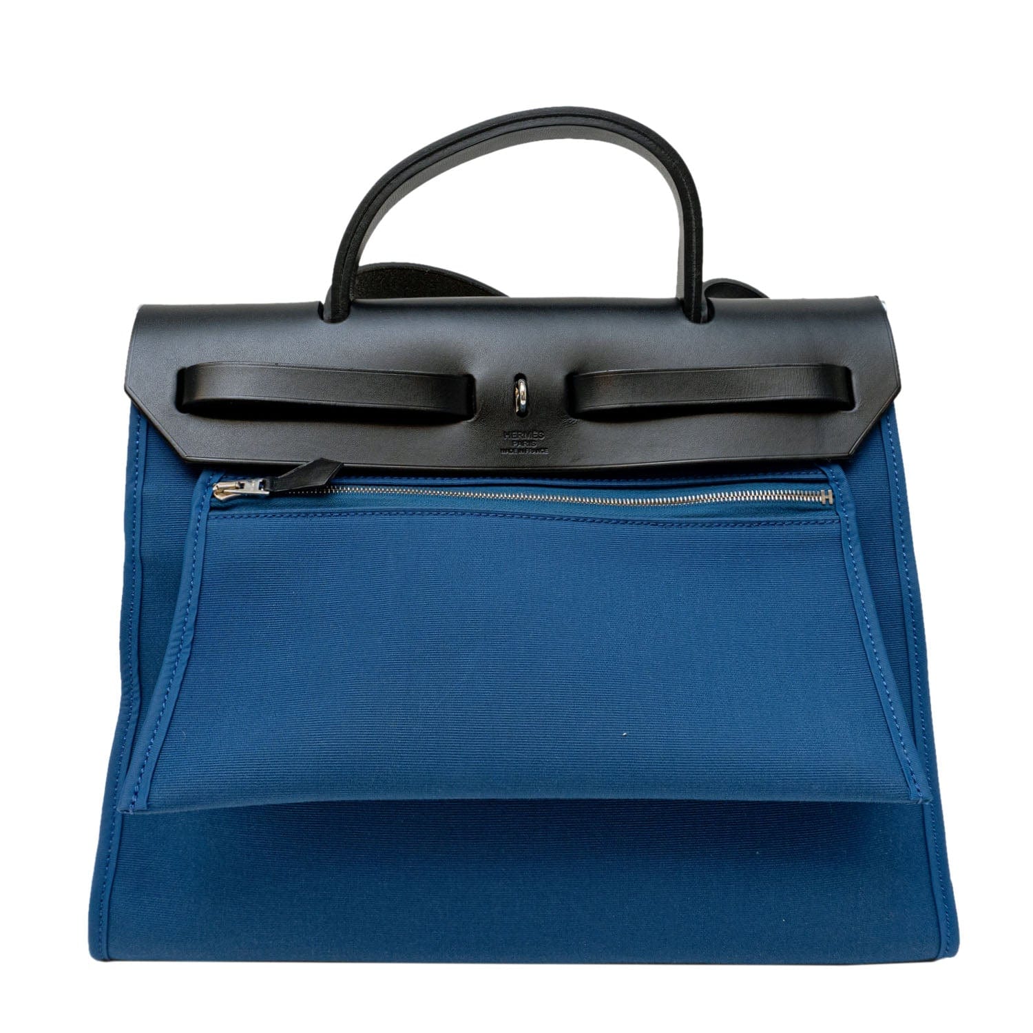 Hermès Hermès Herbag Zip 31 in Bleu Indigo with PHW SYCH52167B