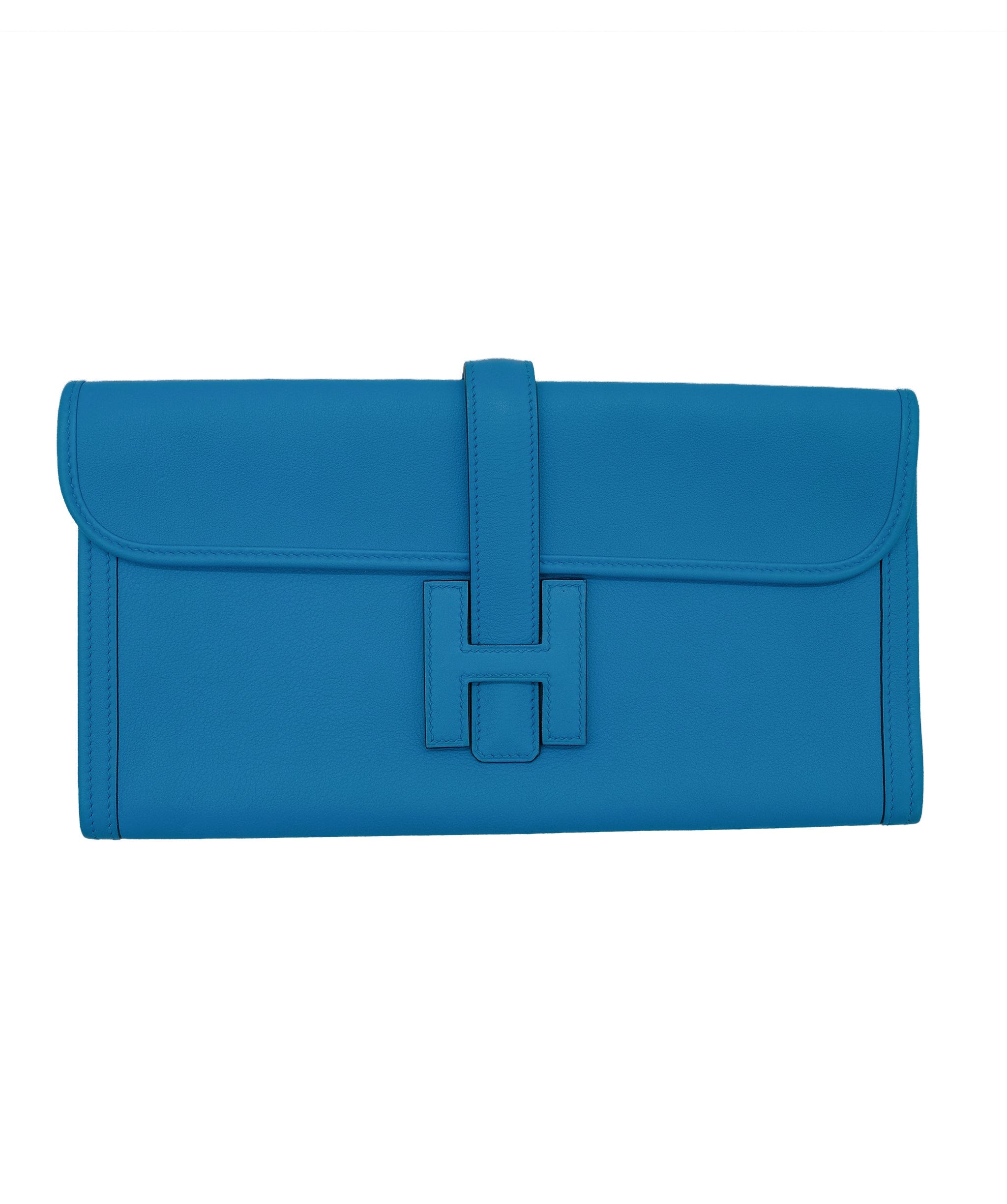 Hermès Hermes Jige Blue Frida Clutch RJC2702