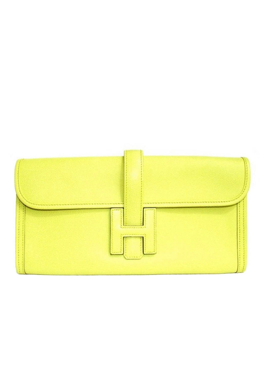 Hermès Hermes Jige Elan Soufre Epsom #Q SKC1532