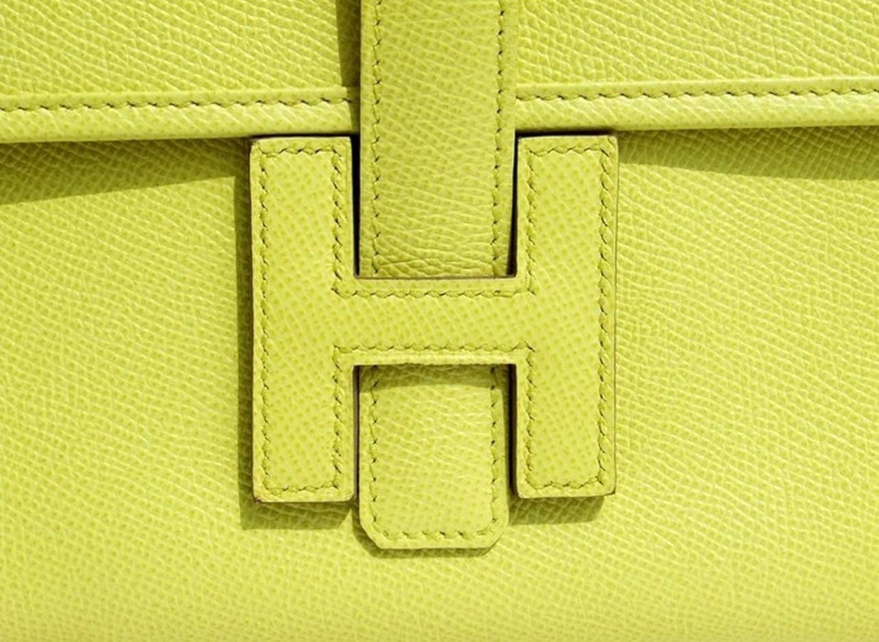 Hermès Hermes Jige Elan Soufre Epsom #Q SKC1532