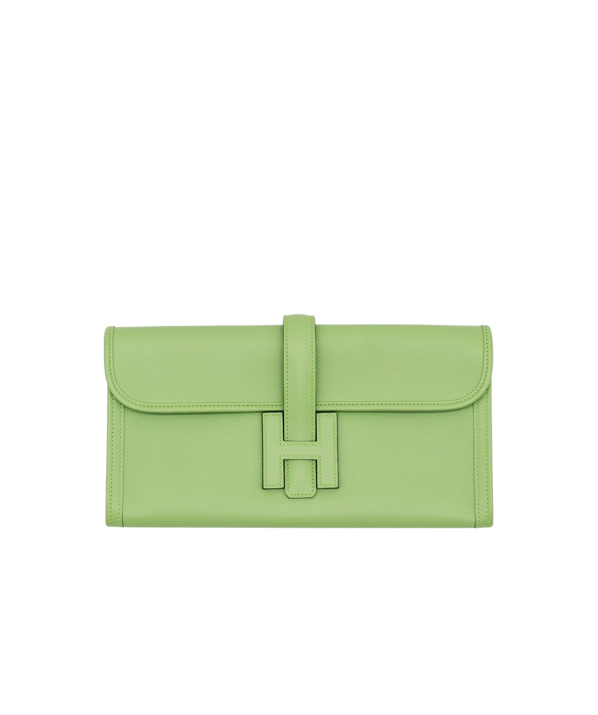 Hermès Hermès Jige Elan Vert Criquet Swift #Y SKC1797