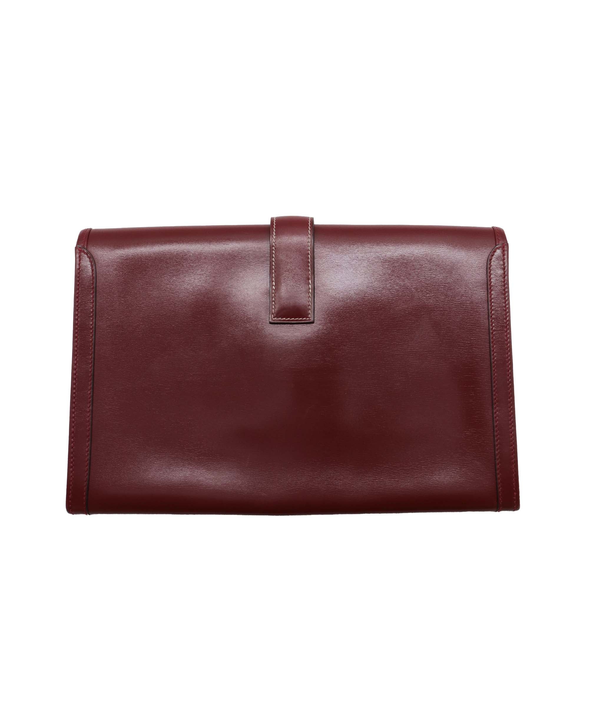 Hermès Hermes Jige Rouge H Box Calf - DXBS1293