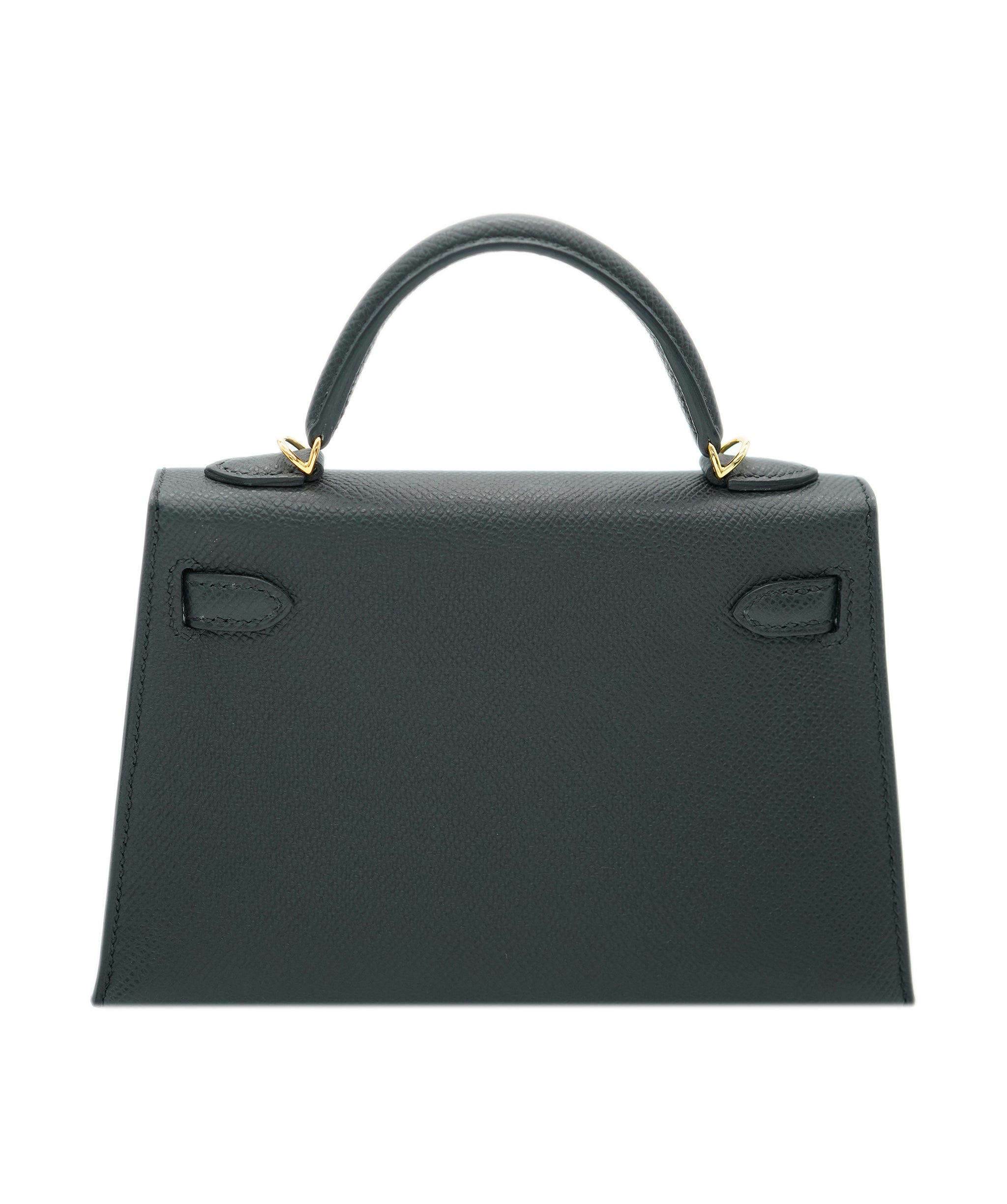 Hermès Hermès Kelly 20 Black Epsom  GHW ALC1462