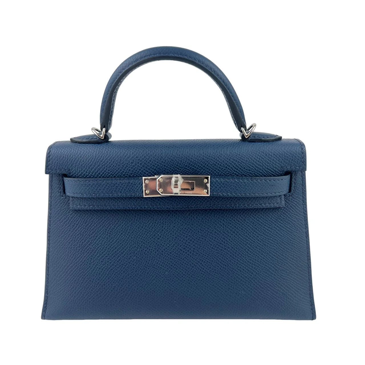 Hermès Hermes Kelly 20 Blue de Prusse Epsom PHW #B SKCB-122259